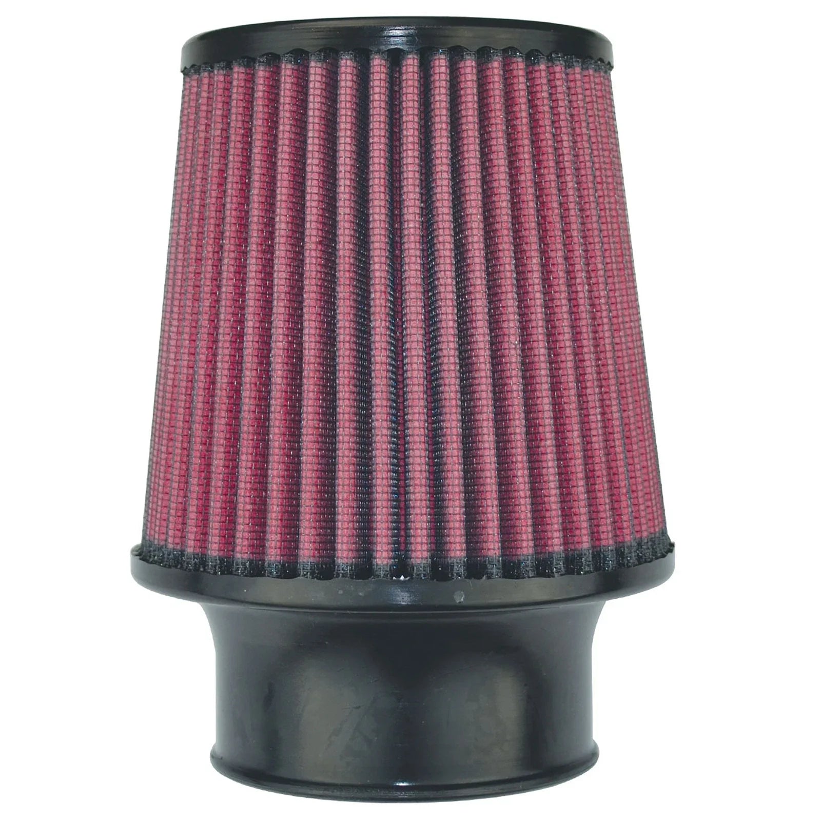 Injen High Performance Air Filter - 3.00 Black Filter 6 Base / 5 Tall / 4 Top - 45 Pleat
