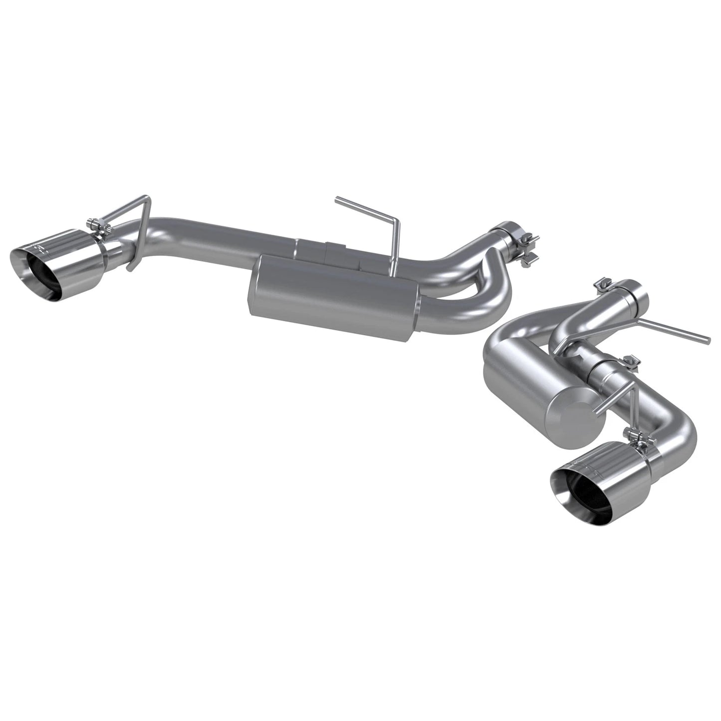MBRP 16-19 Chevrolet Camaro 2.5in T304 Non NPP Axle Back Exhaust System - 4in Dual Wall Tips