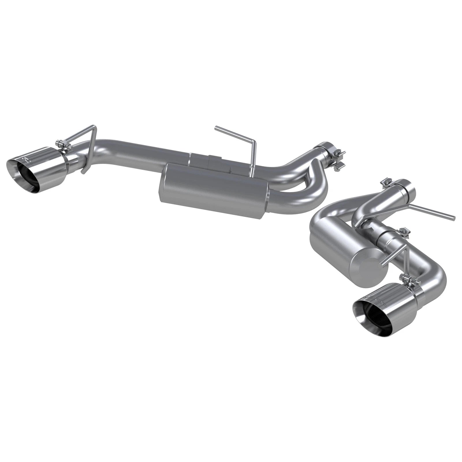 MBRP 16-19 Chevrolet Camaro 2.5in T304 Non NPP Axle Back Exhaust System - 4in Dual Wall Tips