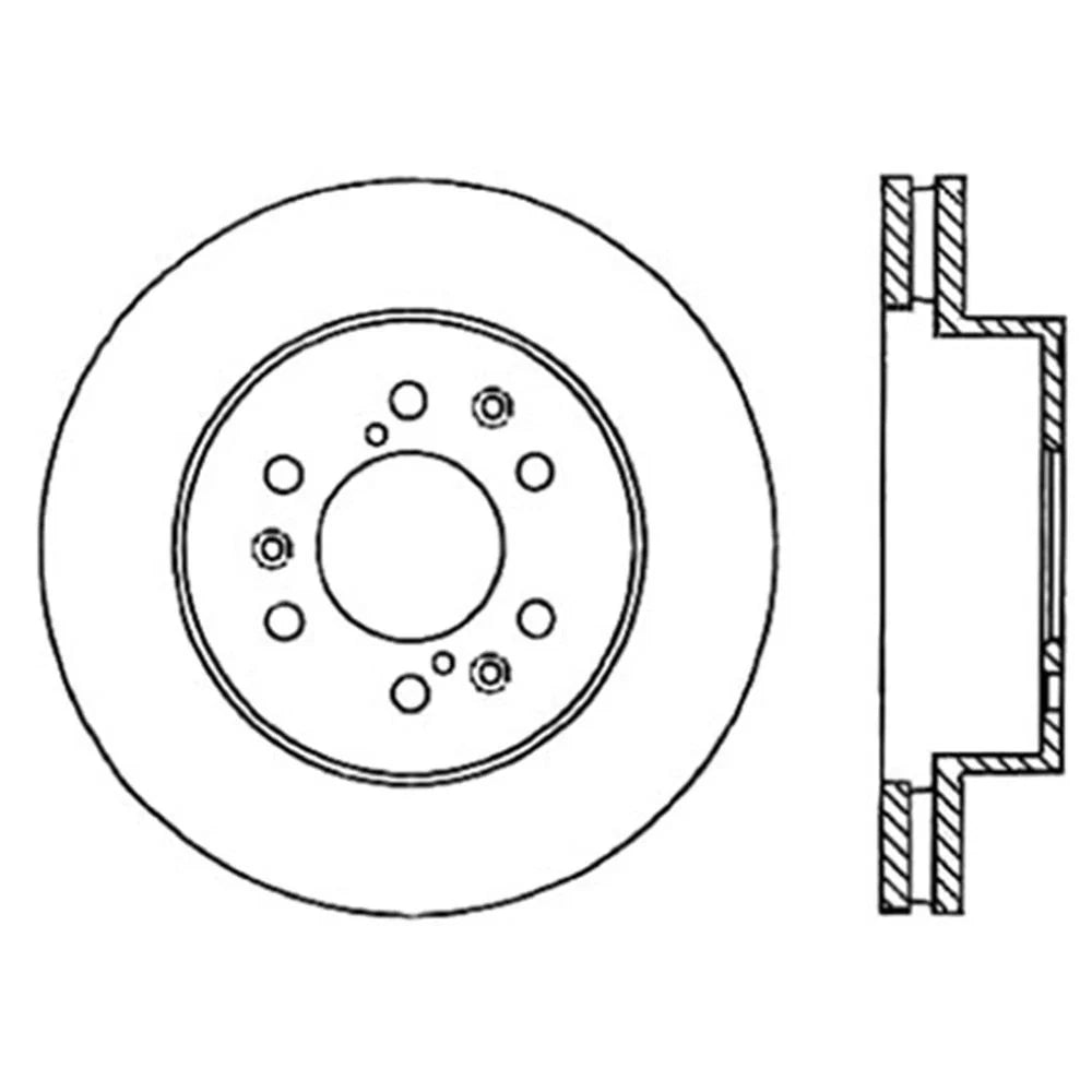 StopTech Power Slot 07 Chevrolet Tahoe Front Right Rotor