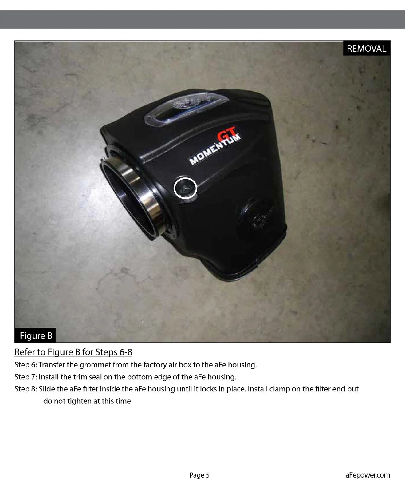 aFe Momentum GT Pro 5R Stage-2 Intake System 11-15 Dodge Challenger/Charger V6-3.6L
