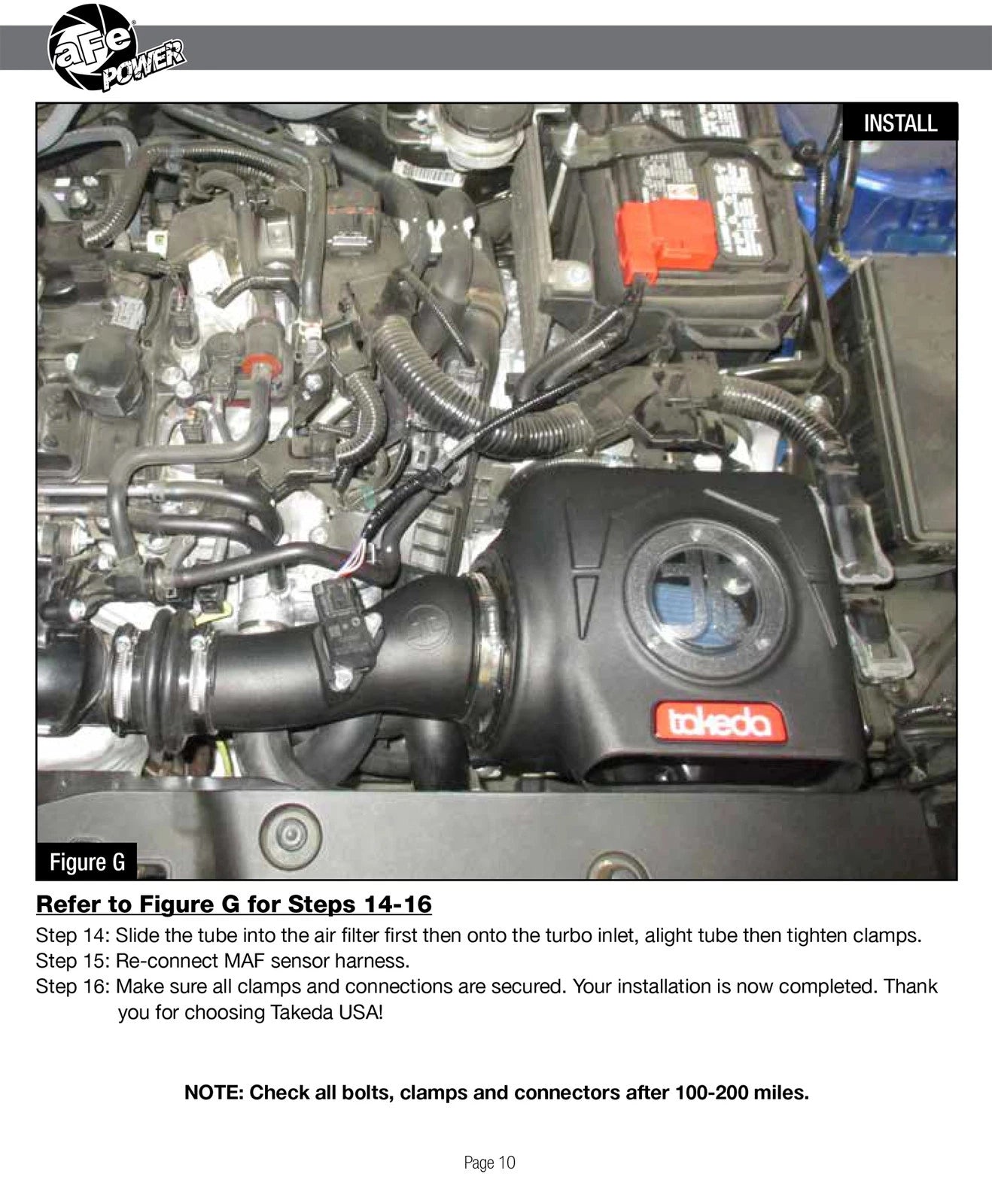 aFe MagnumFORCE Intakes Stage-2 PDS AIS PDS 2016 Honda Civic 1.5L