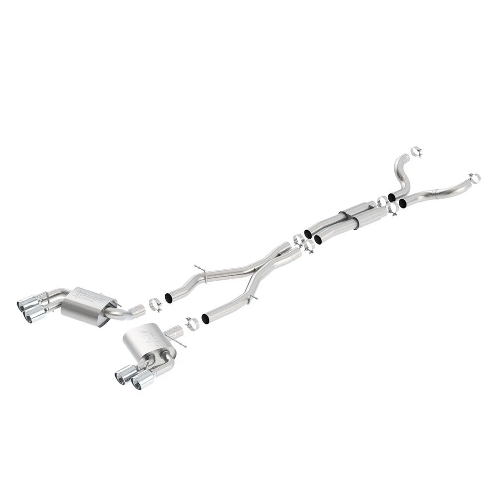 Borla 16-17 Camaro SS 6.2L Dual Tip Dual Split Rear Exit Dual Mode Catback Exhaust (NPP)