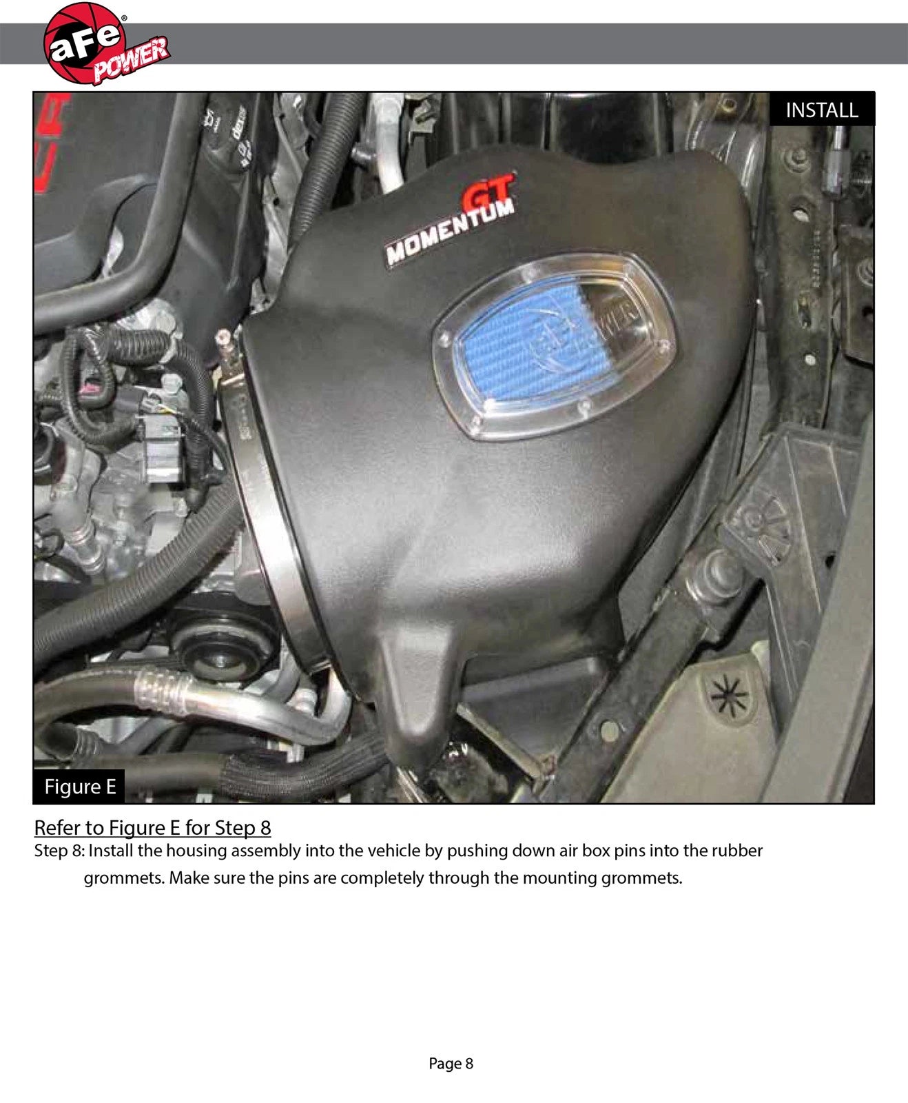 aFe Momentum GT Pro DRY S Stage-2 Intake System 2016 Chevrolet Camaro SS V8-6.2L