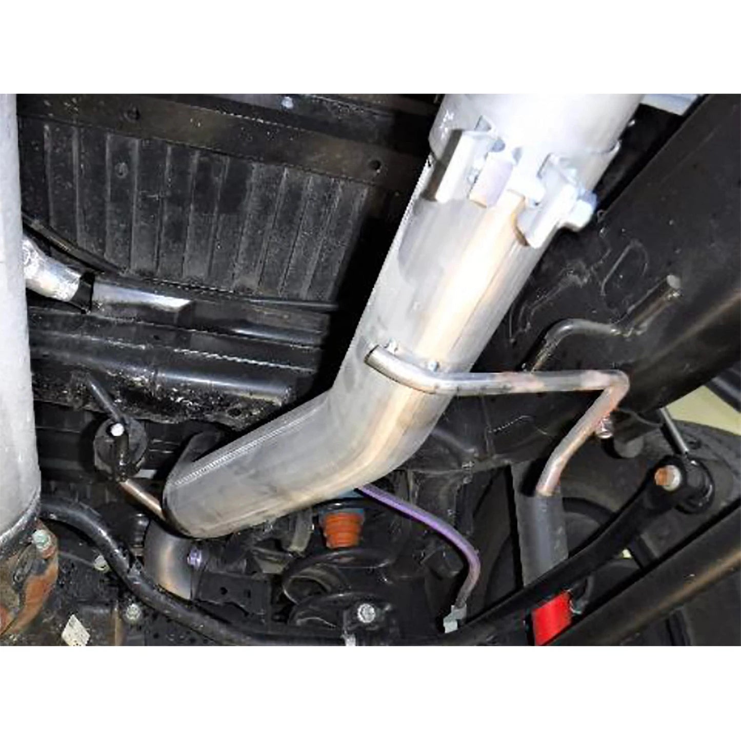 MBRP 22-25 Toyota Tundra 3.4L 3in Cat Back Single Rear Turn Down - Aluminized Steel