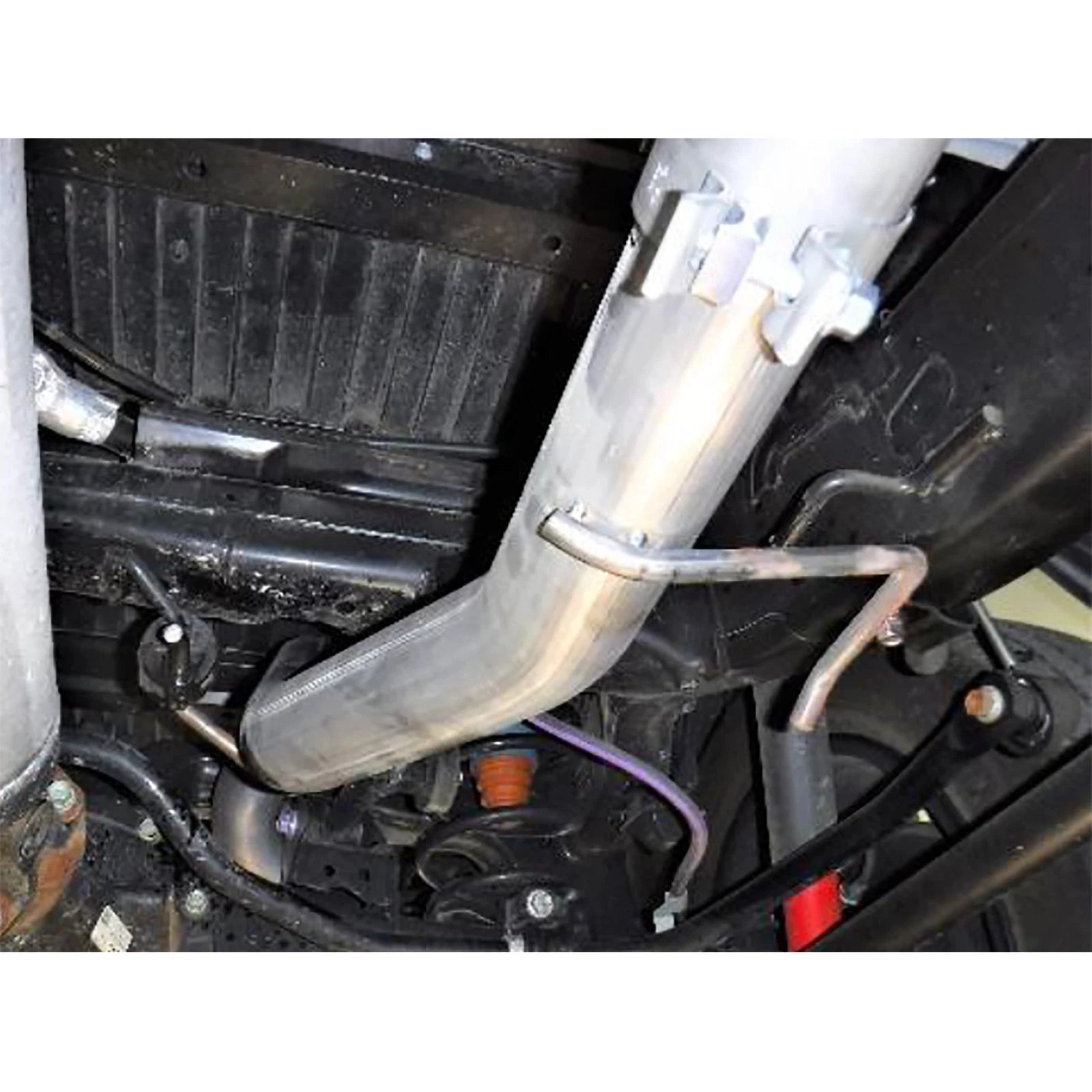 MBRP 22-25 Toyota Tundra 3.4L 3in Cat Back Single Rear Turn Down - Aluminized Steel