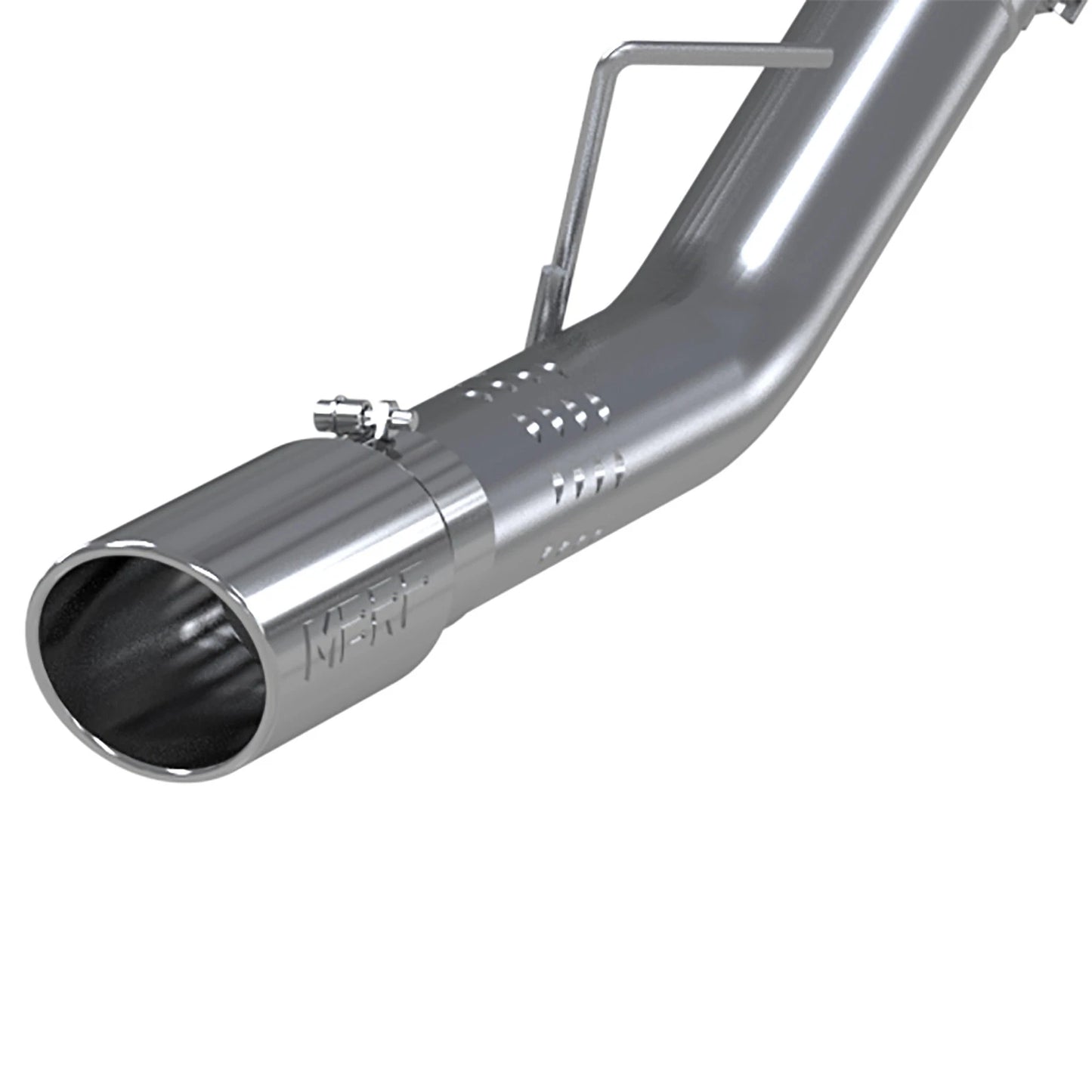 MBRP 11-14 Ford 6.7L F-250/350/450 4in Filter Back Single Side Exit Alum and Down Pipe Exhaust