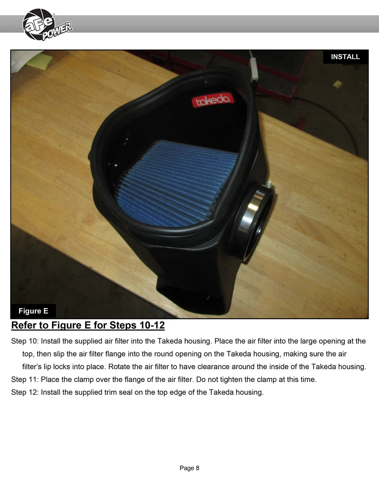 aFe Takeda Intakes Stage-2 AIS w/ Pro 5R Media 20-22 Toyota GR Supra (A90) L6-3.0L (t) B58