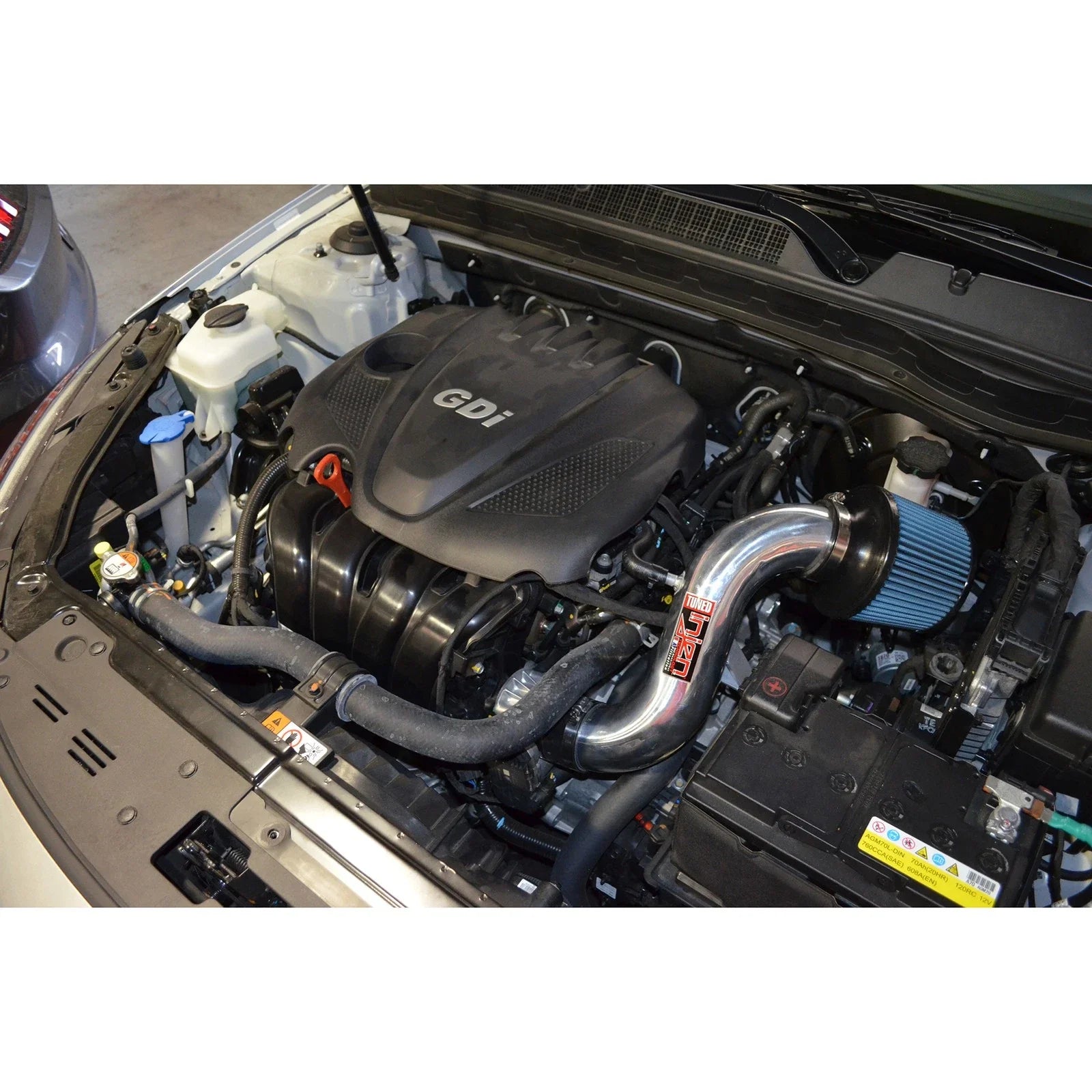 Injen 11-15 Kia Optima / Hyundai Sonata 2.4L Black Short Ram Air Intake