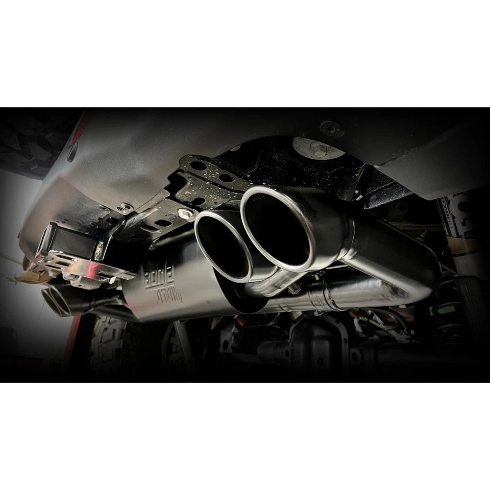 Borla 21-22 Jeep Wrangler Rubicon 392 6.4L V8 AT 4WD 4DR ATAK Cat-Back Exhaust - Coated Black