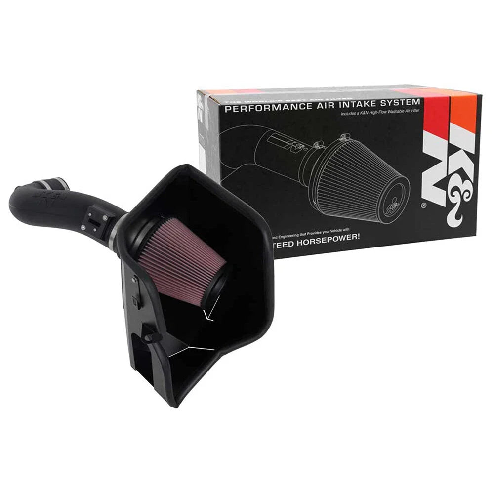 K&N 2019+ Chevrolet 1500 5.3L / 6.2L V8 F/I AirCharger Performance Intake System