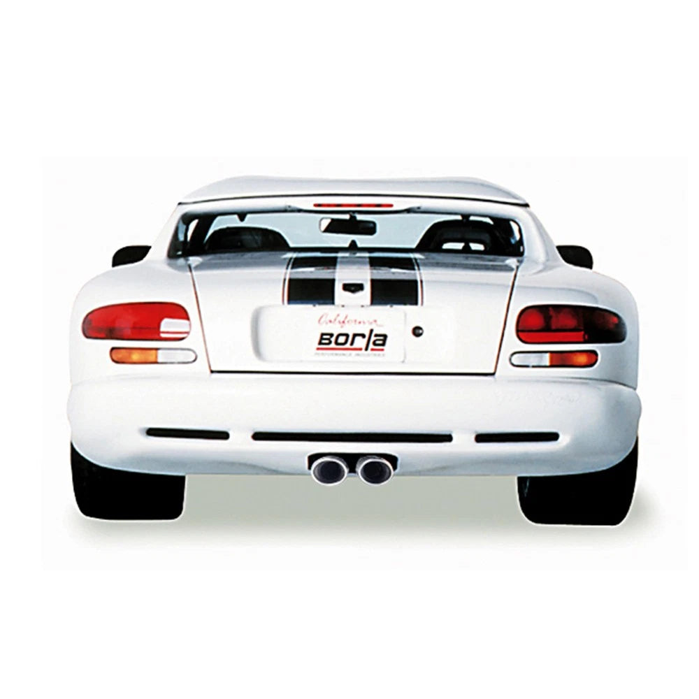 Borla 96-02 Viper GTS/R/T-10 Coupe/Convertible 2dr w/ 2.5in Inlets SS Catback Exhaust System