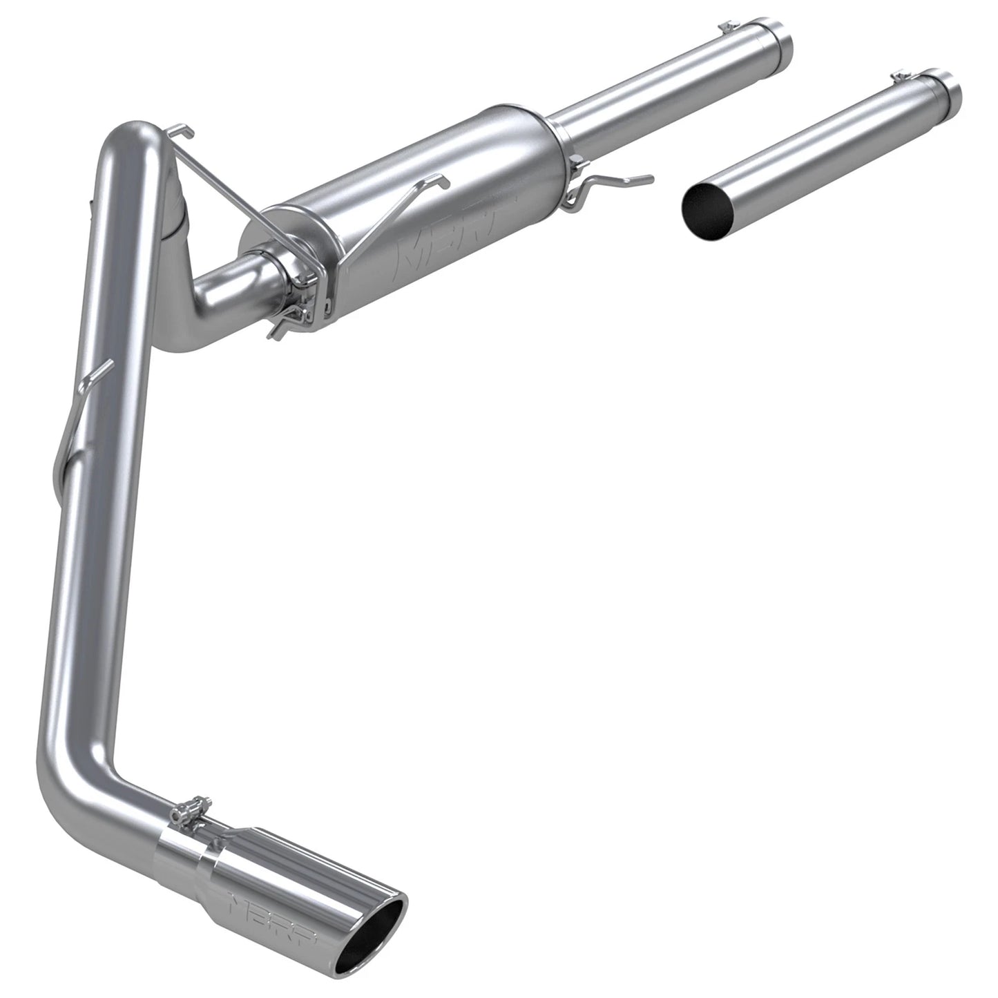 MBRP 2004-2005 Dodge Ram Hemi 1500 5.7L SC/CC-SB Cat Back Single Side