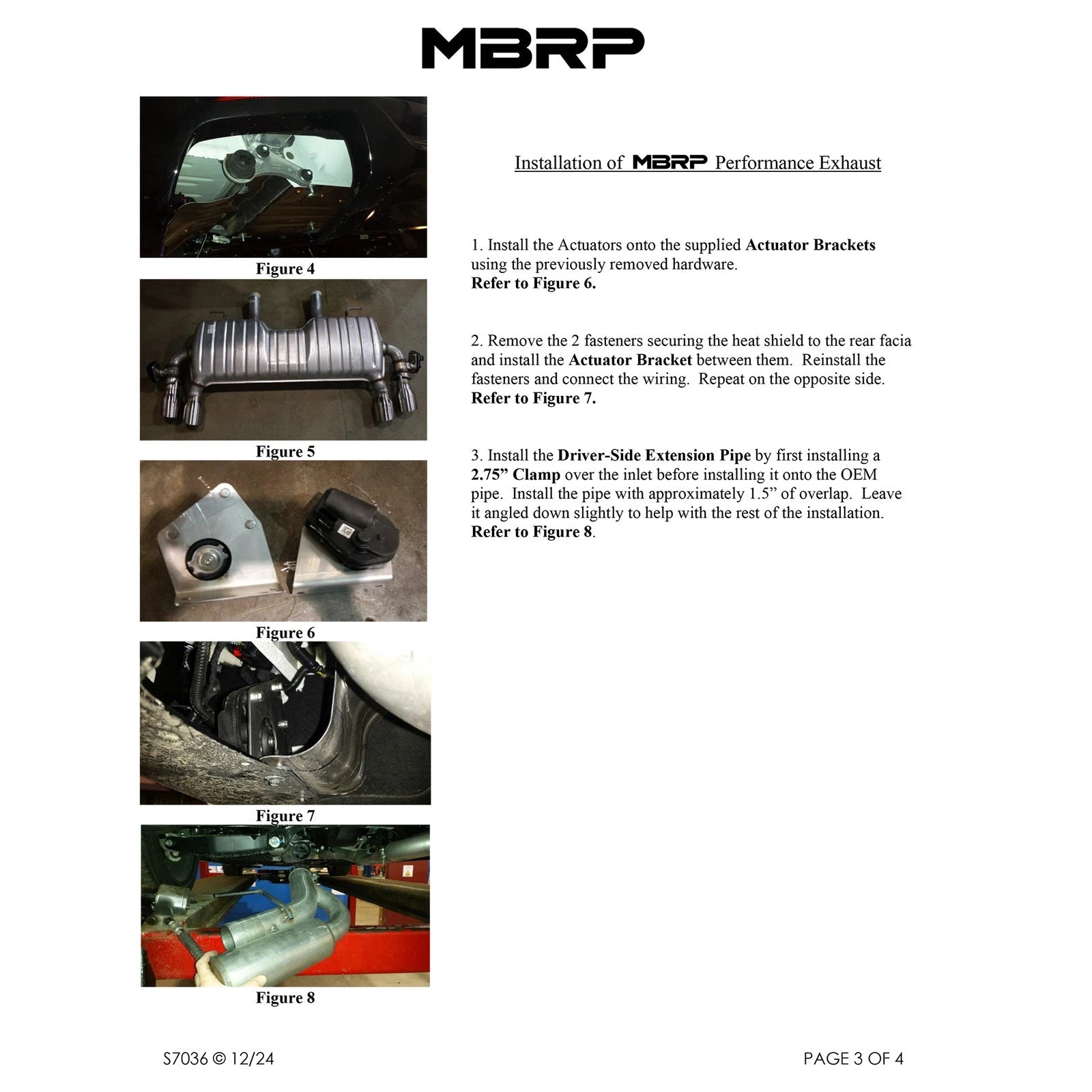 MBRP 2016 Chevy Camaro V8 6.2L 6spd 3in T409 Race Dual Axle Back w/ 4.5in Quad Dual Wall Tips