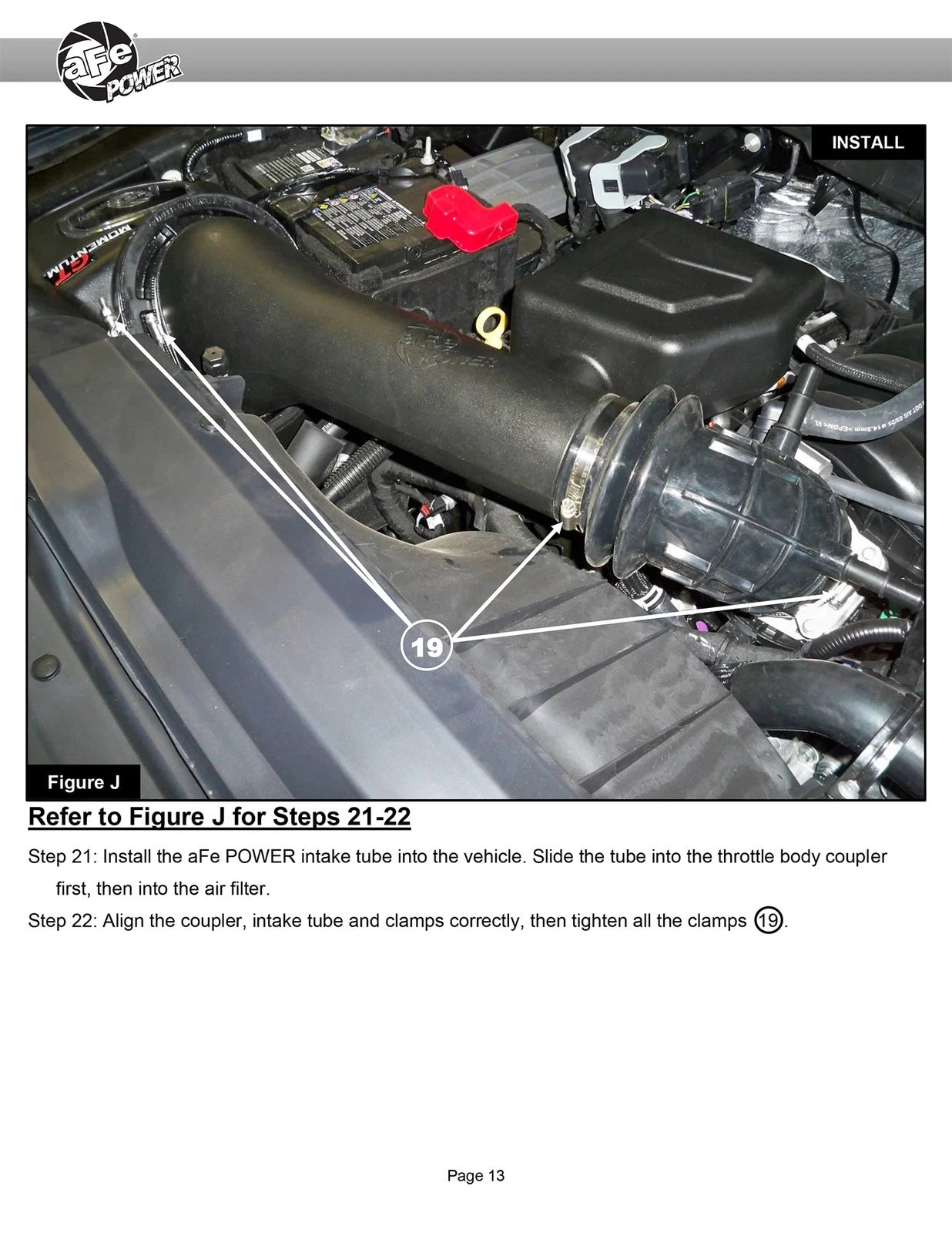 aFe 2023+ Ford F-250/F-350 V8-7.3L Momentum GT Pro 5R Intake System