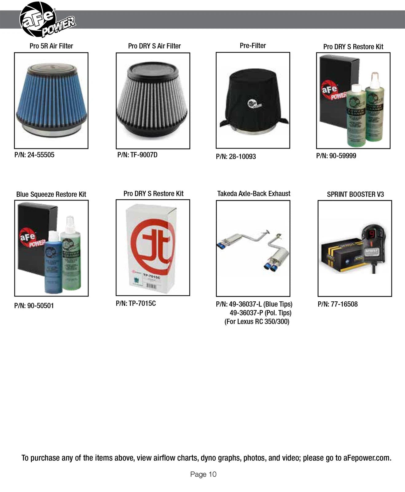 aFe Takeda Stage-2 Pro 5R Cold Air Intake System 15-17 Lexus RC 350 3.5L