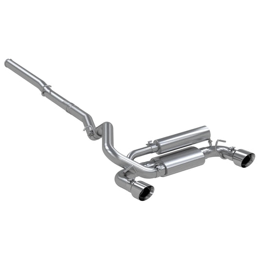 MBRP 2016+ Ford Focus RS 3in Aluminized Dual Outlet Cat-Back Exhaust