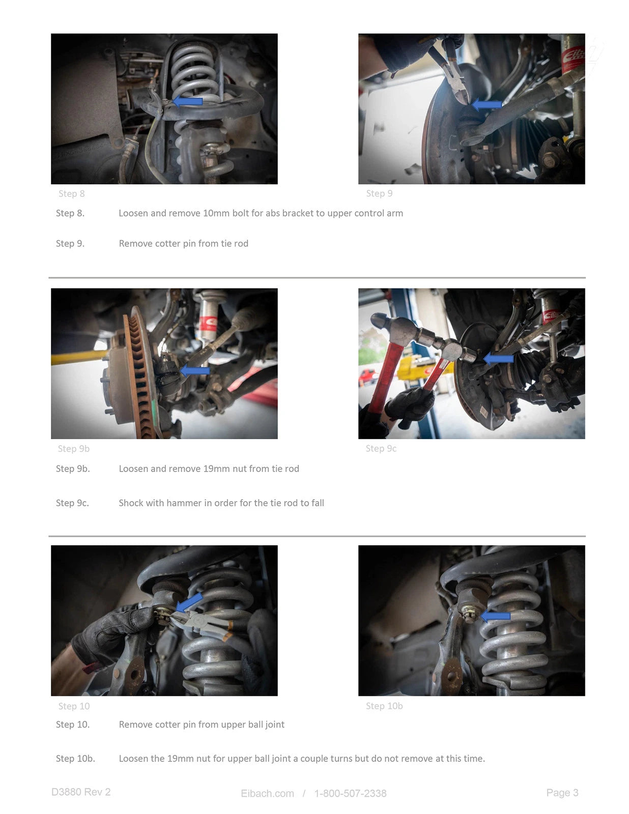 Eibach Pro-Truck Coilover 2.0 Front/ Sport Rear for 10-20 Toyota 4Runner 2WD/4WD
