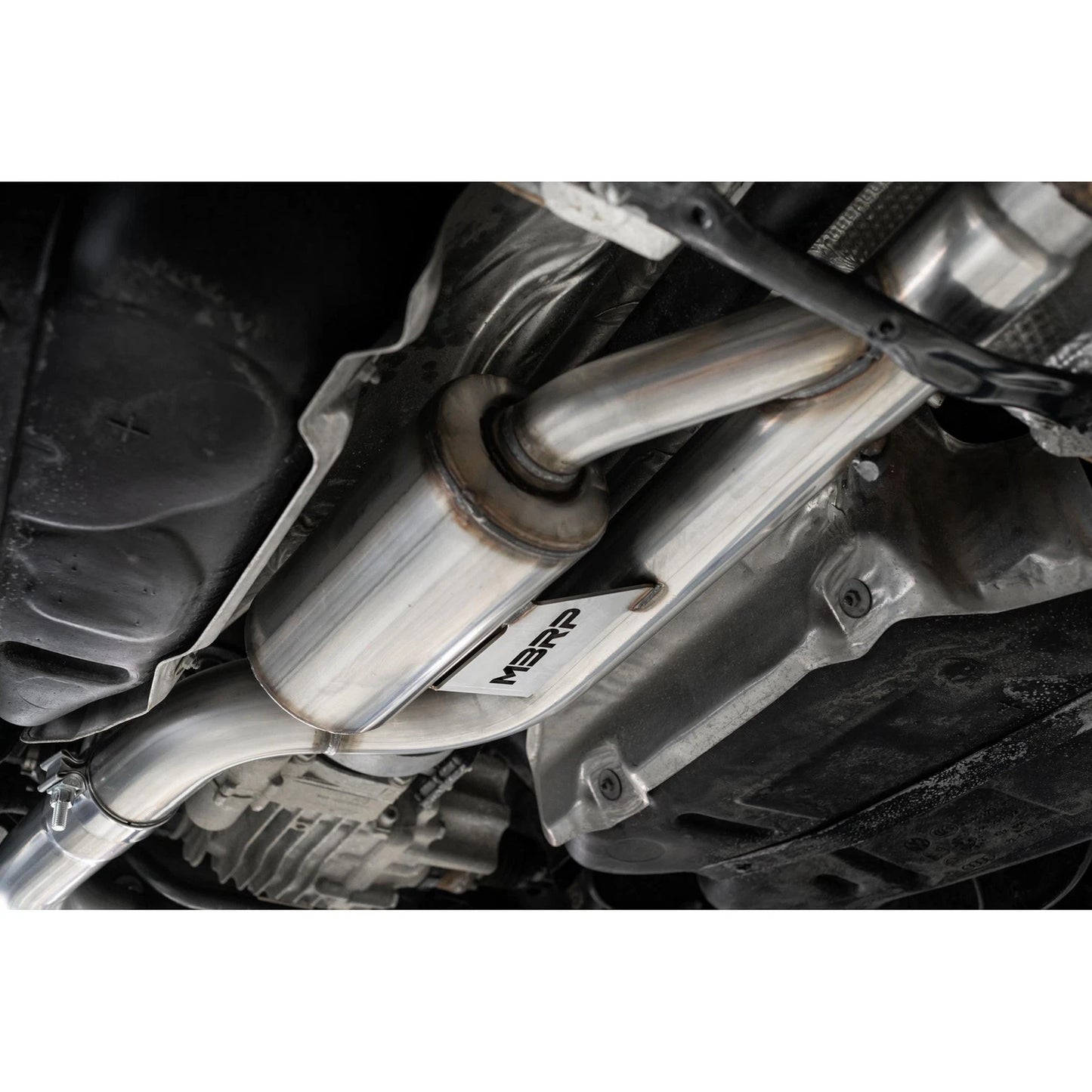 MBRP 15-18 Audi S3 SS 3in Quad Split Rear Exit w/ Carbon Fiber Tips - T304