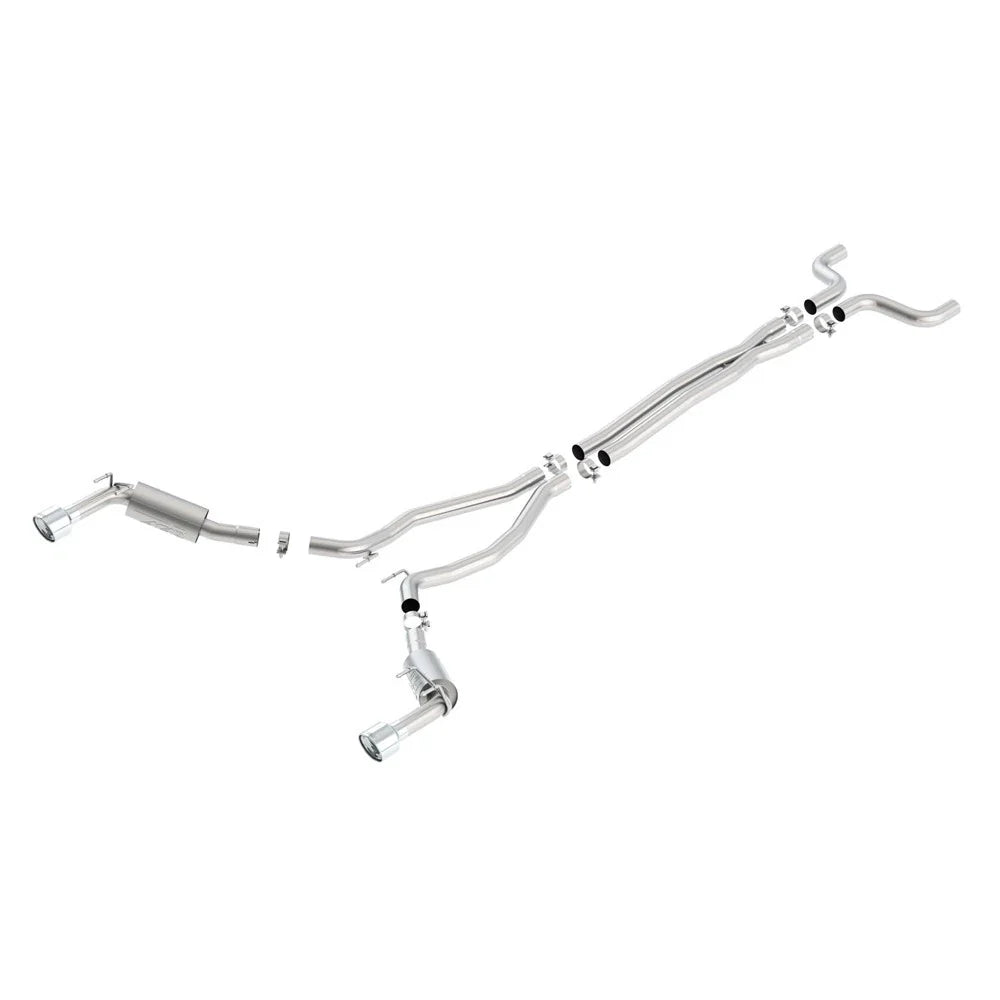 Borla 14-15 Chevy Camaro SS 6.2L V8 Single Split Rear Exit ATAK Catback Exhaust