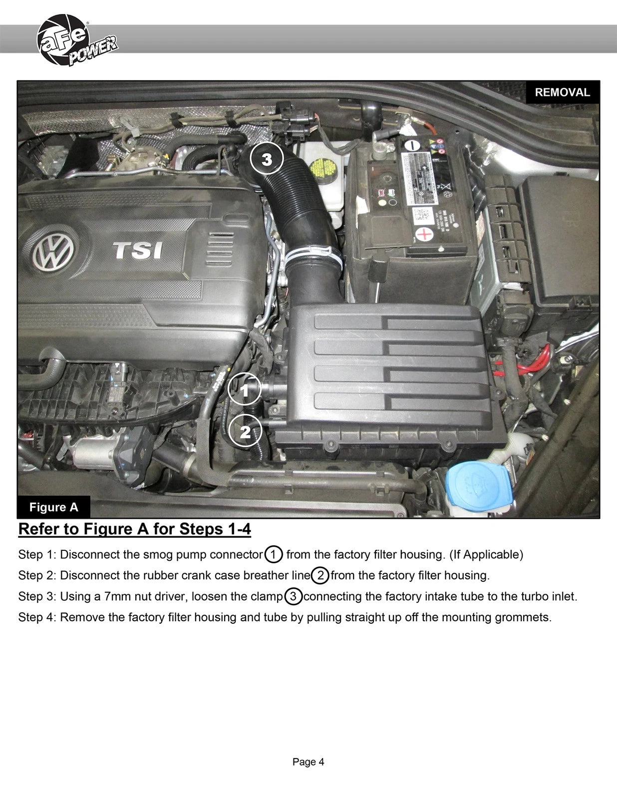 aFe Magnum FORCE Stage-2 Pro 5R Cold Air Intake System 15-19 Volkswagen GTI (MKVII) L4-2.0L (t)