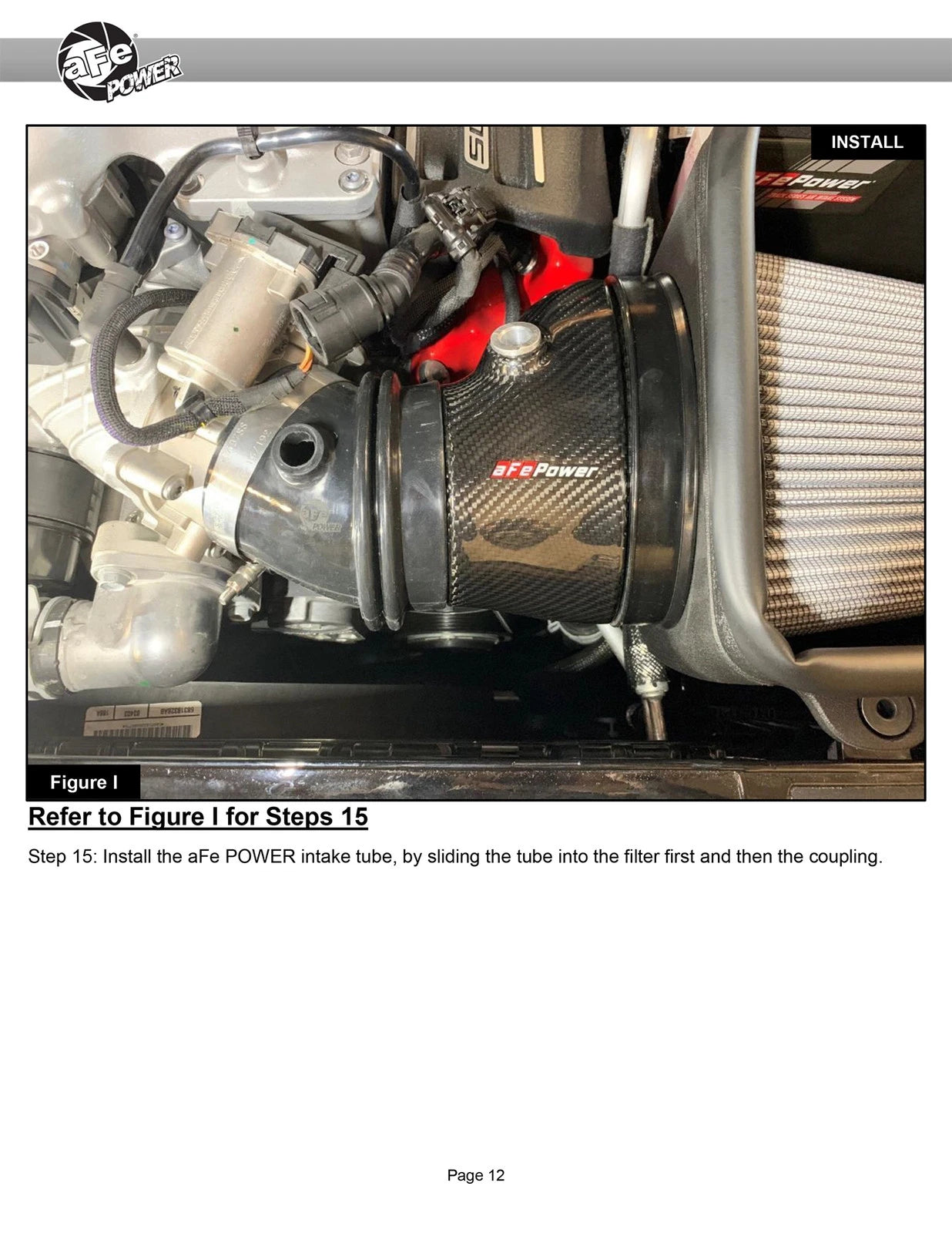 aFe Magnum Force Stage-2 Track Series Carbon Fiber AIS w/ Pro 5R Media - 18 Dodge Challenger V8-6.2L