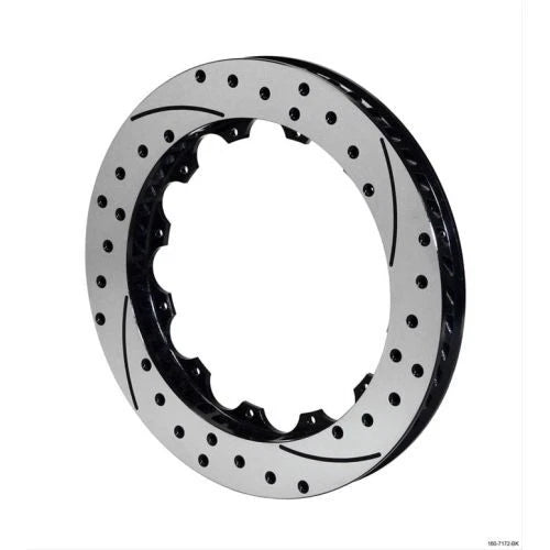 Wilwood Rotor-SRP48 SPC-37-LH-BLK-Drill 13.06 x 1.25 - 12 on 8.75in