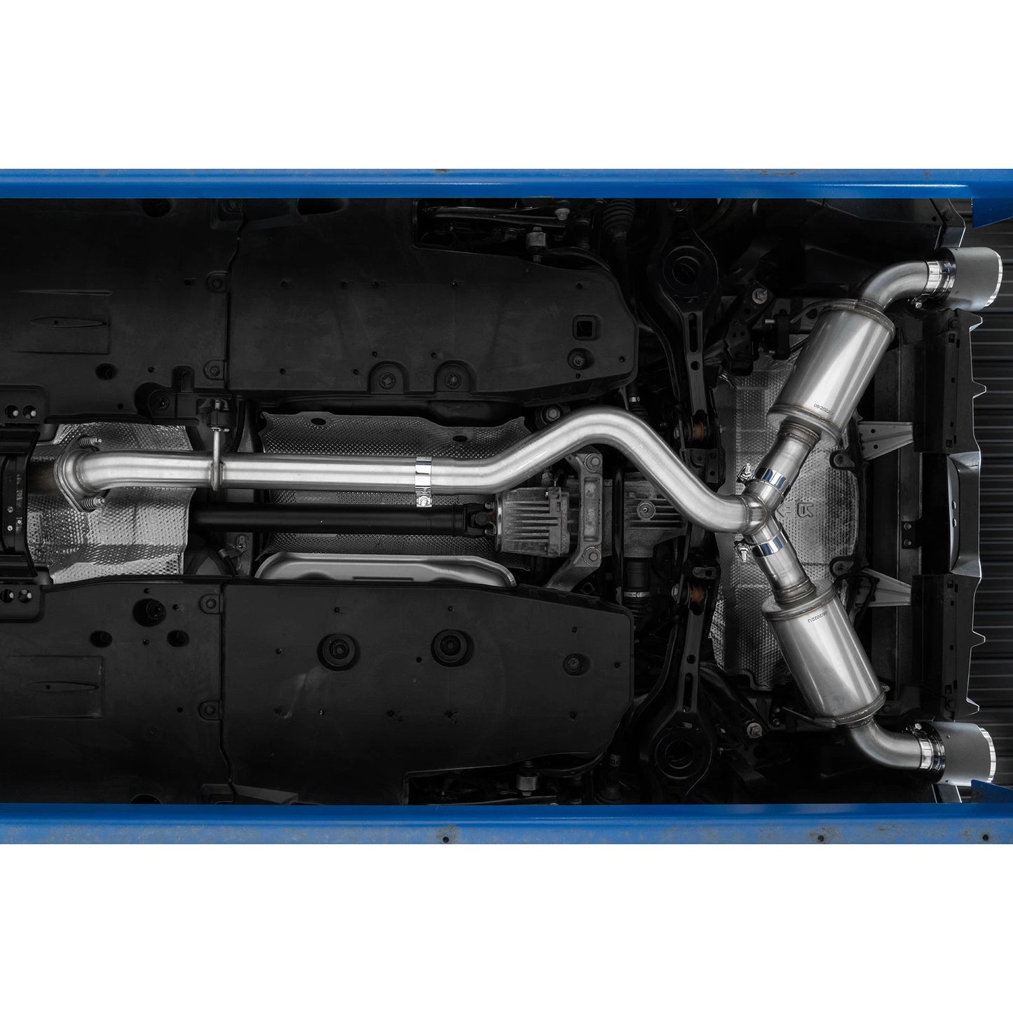 MBRP 2023 Toyota Corolla GR 1.6L T304 SS 3in Cat-Back Dual Split Rear w/ Carbon Fiber Tips