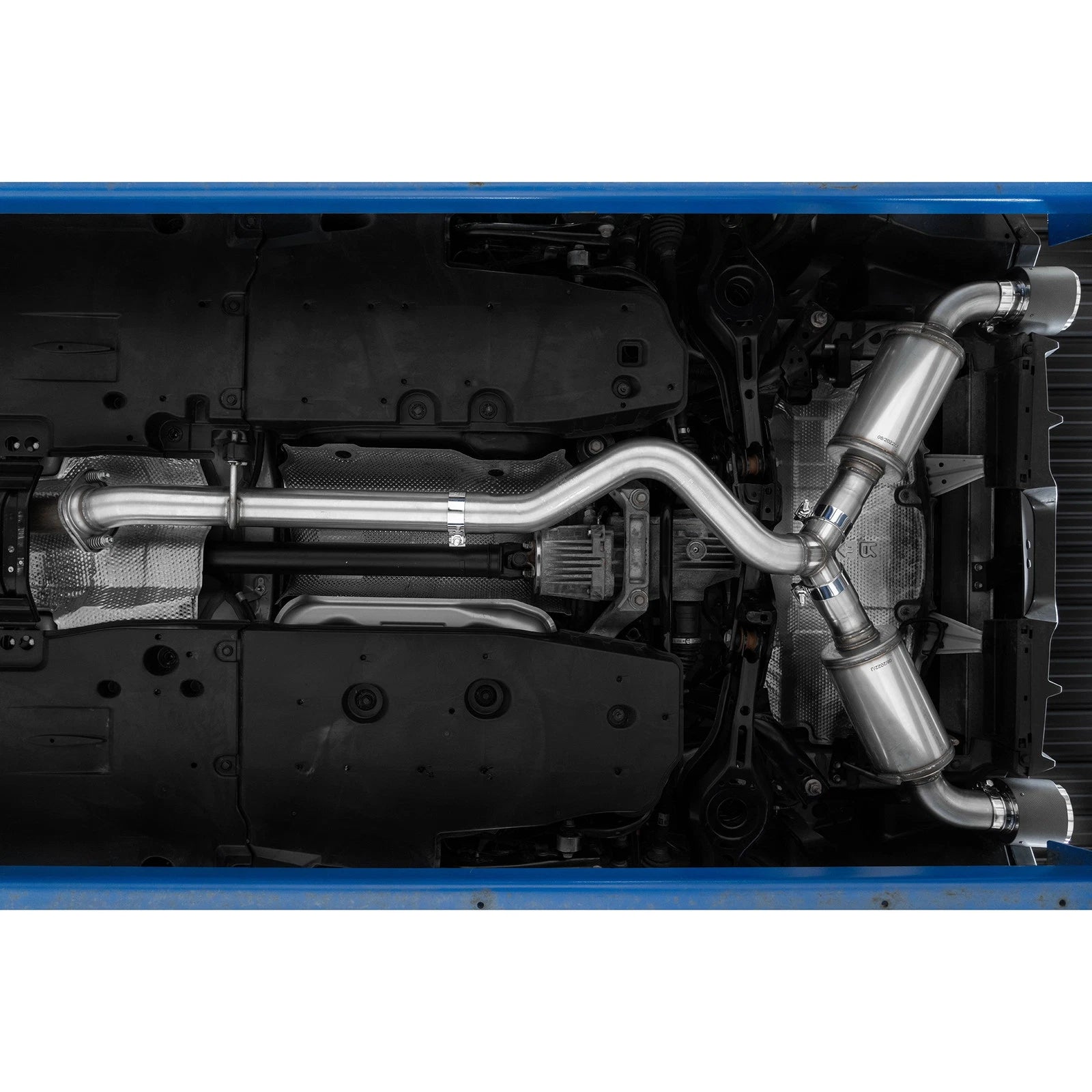 MBRP 2023 Toyota Corolla GR 1.6L T304 SS 3in Cat-Back Dual Split Rear w/ Carbon Fiber Tips