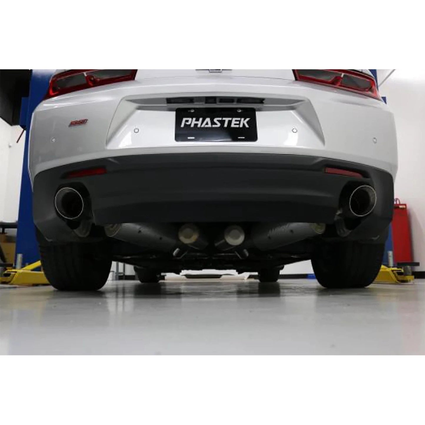 MBRP 16-19 Chevrolet Camaro SS 6 Speed 3in Dual Cat Back w/ 4.5in OD Tips - 409 (Non NPP Models)