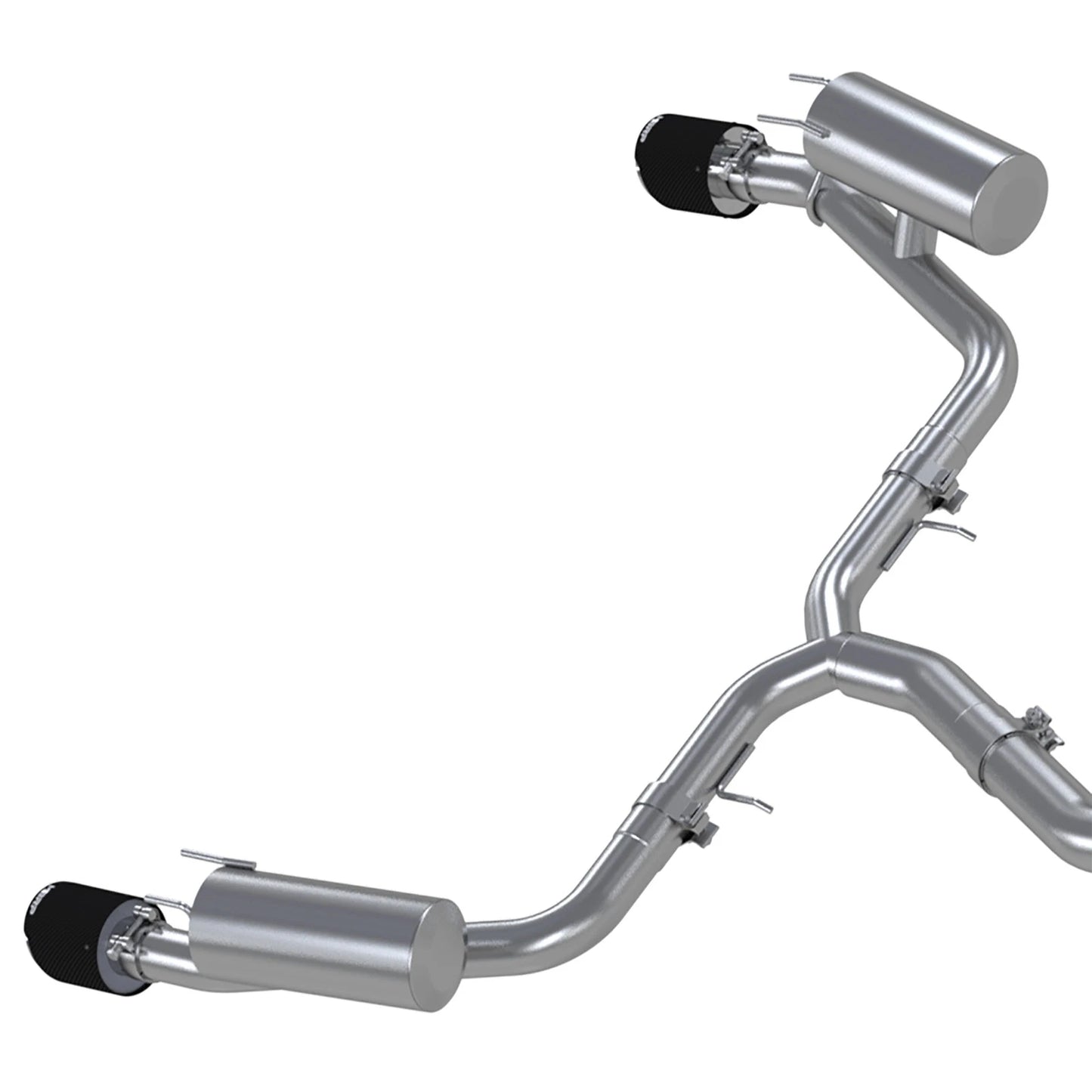 MBRP 22-24 Honda Civic SI 1.5L T304 SS 3in Cat-Back Exhaust 2.5in Dual Split Rear w/ CF Tips