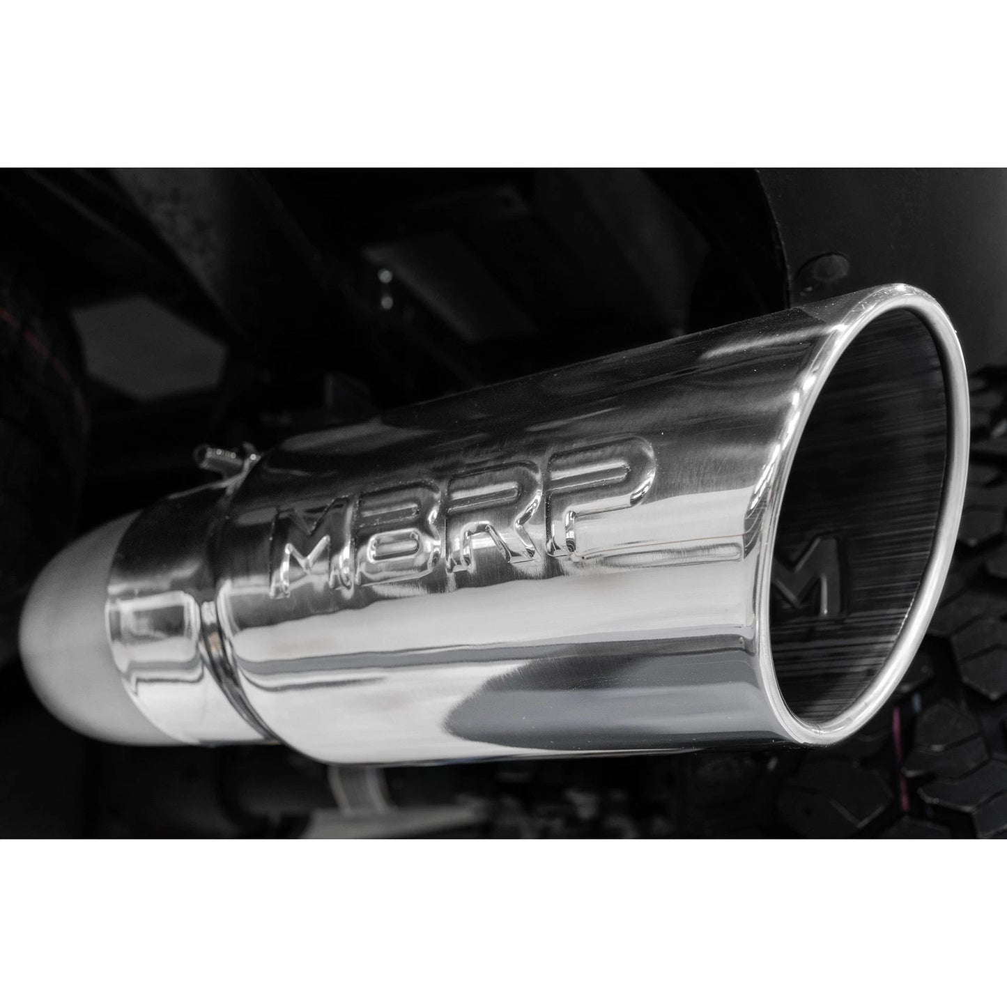 MBRP 2021+ Ford F150 2.7L/3.5L/5.0L 4in T304 Stainless Steel Cat-Back - RACE VERSION