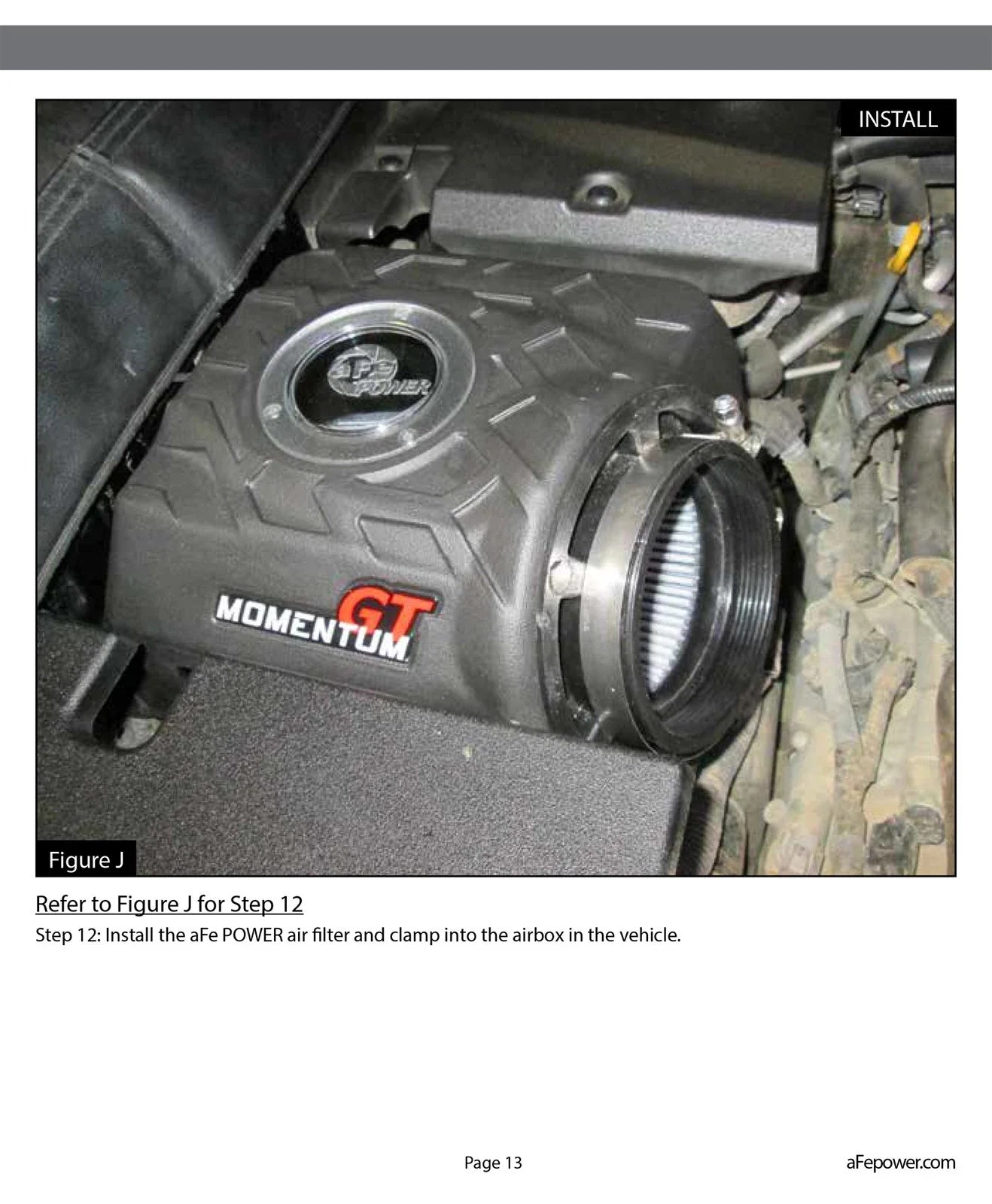 aFe Momentum GT Cold Air Intake Pro DRY S 10-18 Lexus GX 460 V8-4.6L