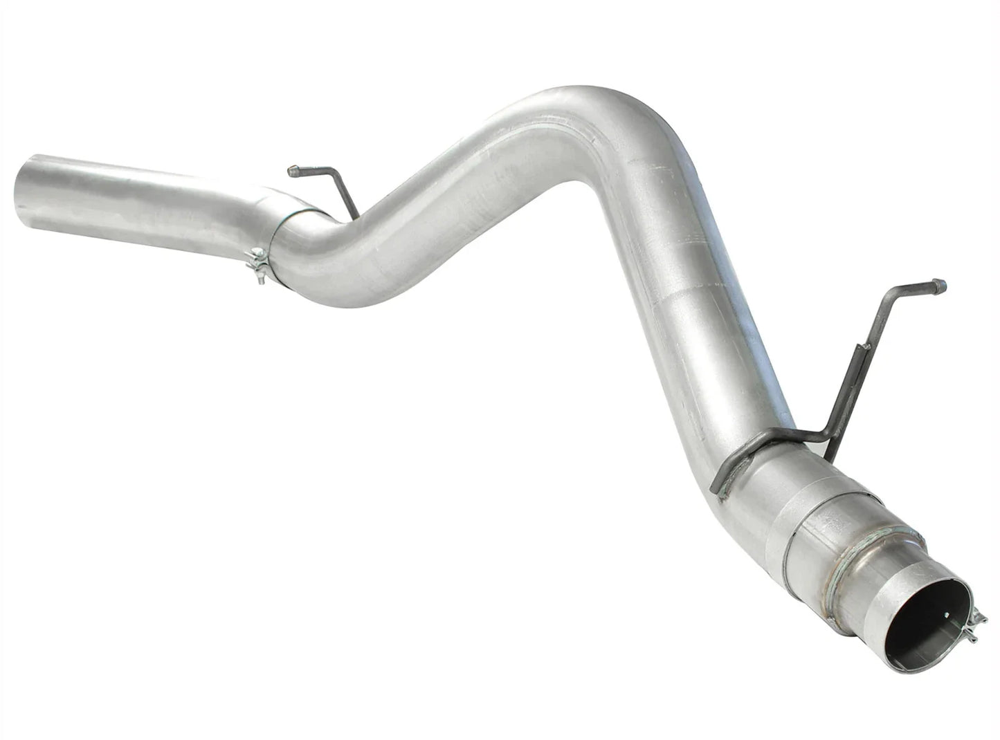 aFe Atlas Exhaust 5in DPF-Back Al Steel 11-13 GM Diesel Trucks V8-6.6L (td) LML