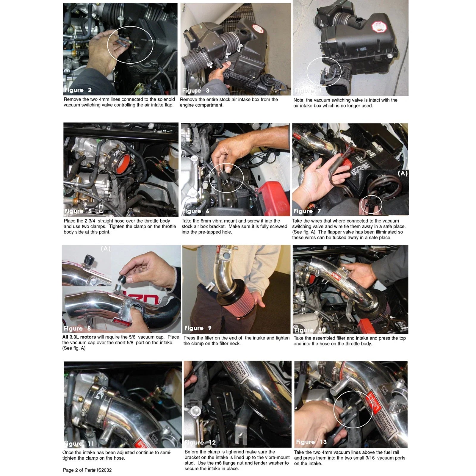 Injen 03-05 Camry 3.0L 3.3L V6 04-05 Solara 3.3L V6 Polished Short Ram Intake