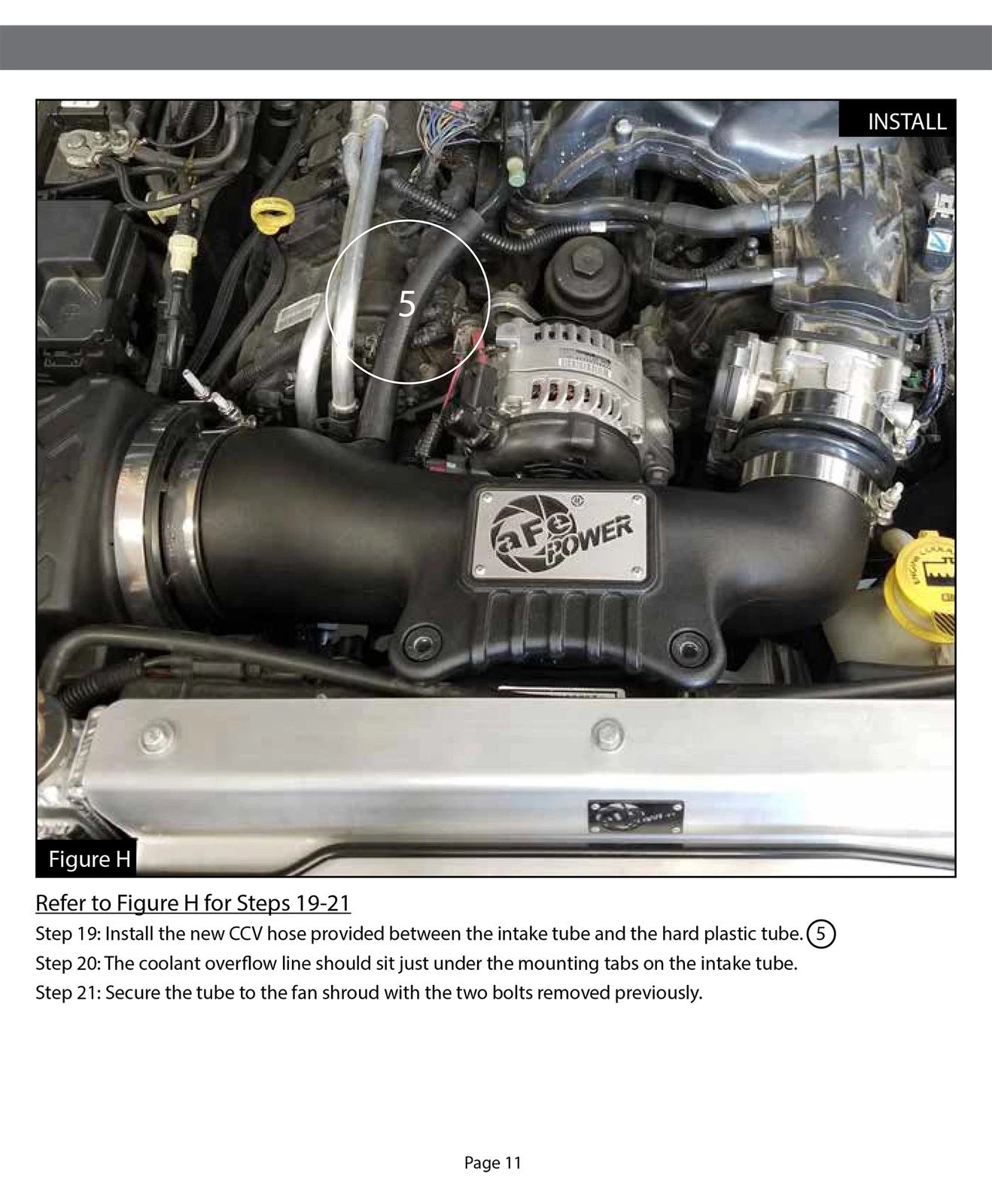 aFe Momentum GT Pro GUARD 7 Cold Air Intake System 12-18 Jeep Wrangler JK V6 3.6L
