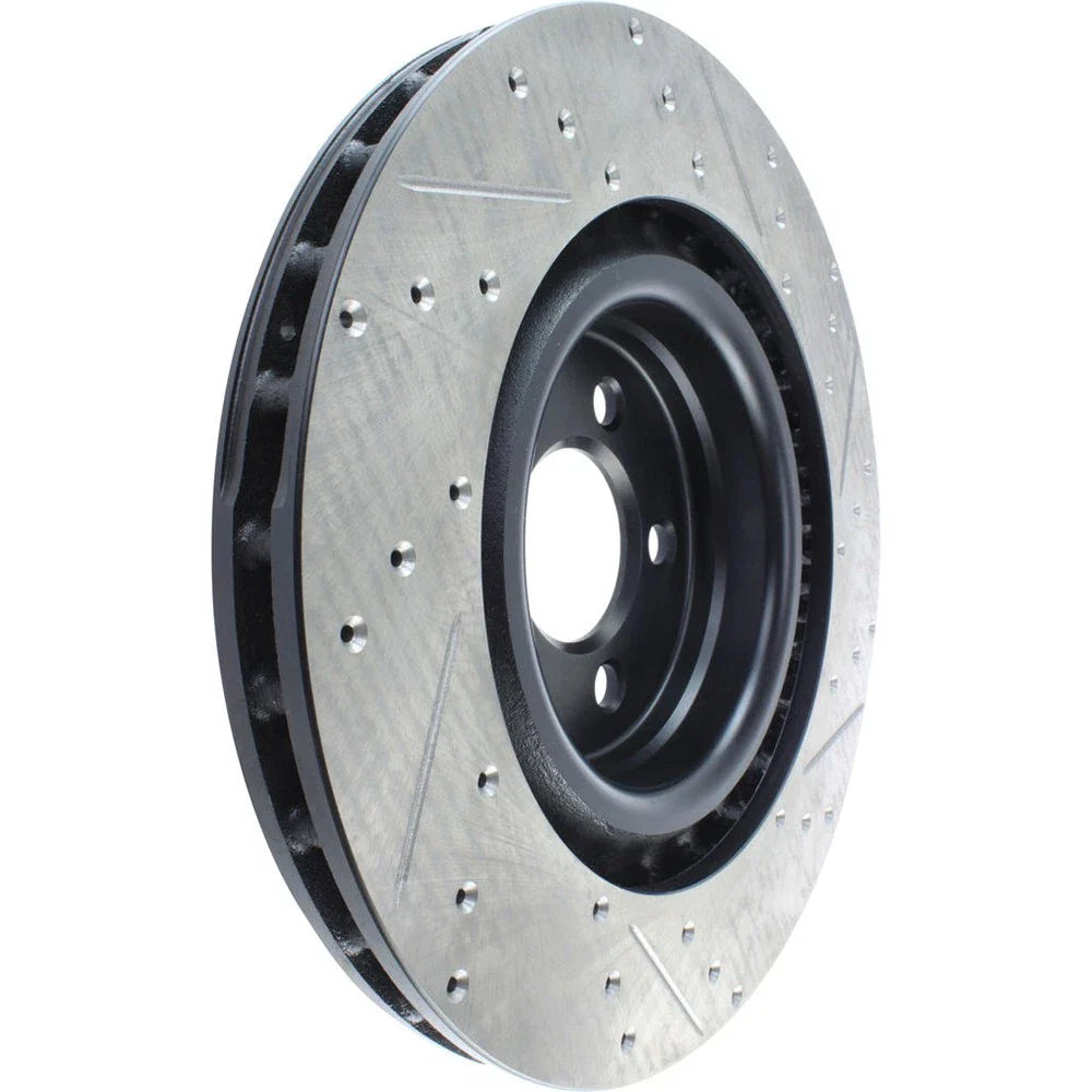 StopTech SportStop 06-09 Chrysler SRT-8 Front Right Drilled & Slotted Rotor