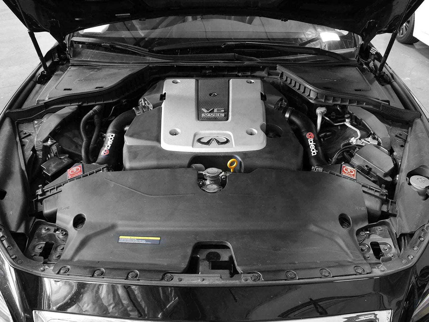 aFe Takeda Stage-2 Intake System Pro 5R Infiniti Q50 14-15 V6-3.7L