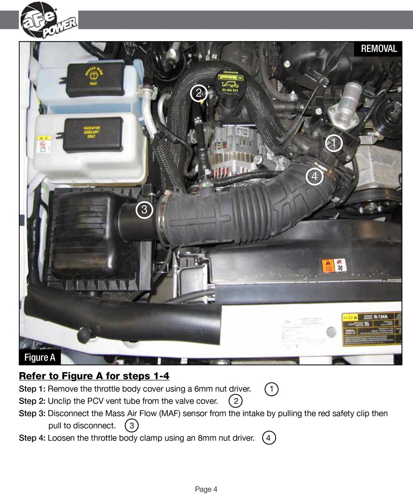 aFe FULL METAL Power Intakes Stage-2 PDS AIS PDS; Ford Ranger 04-11 V6-4.0L