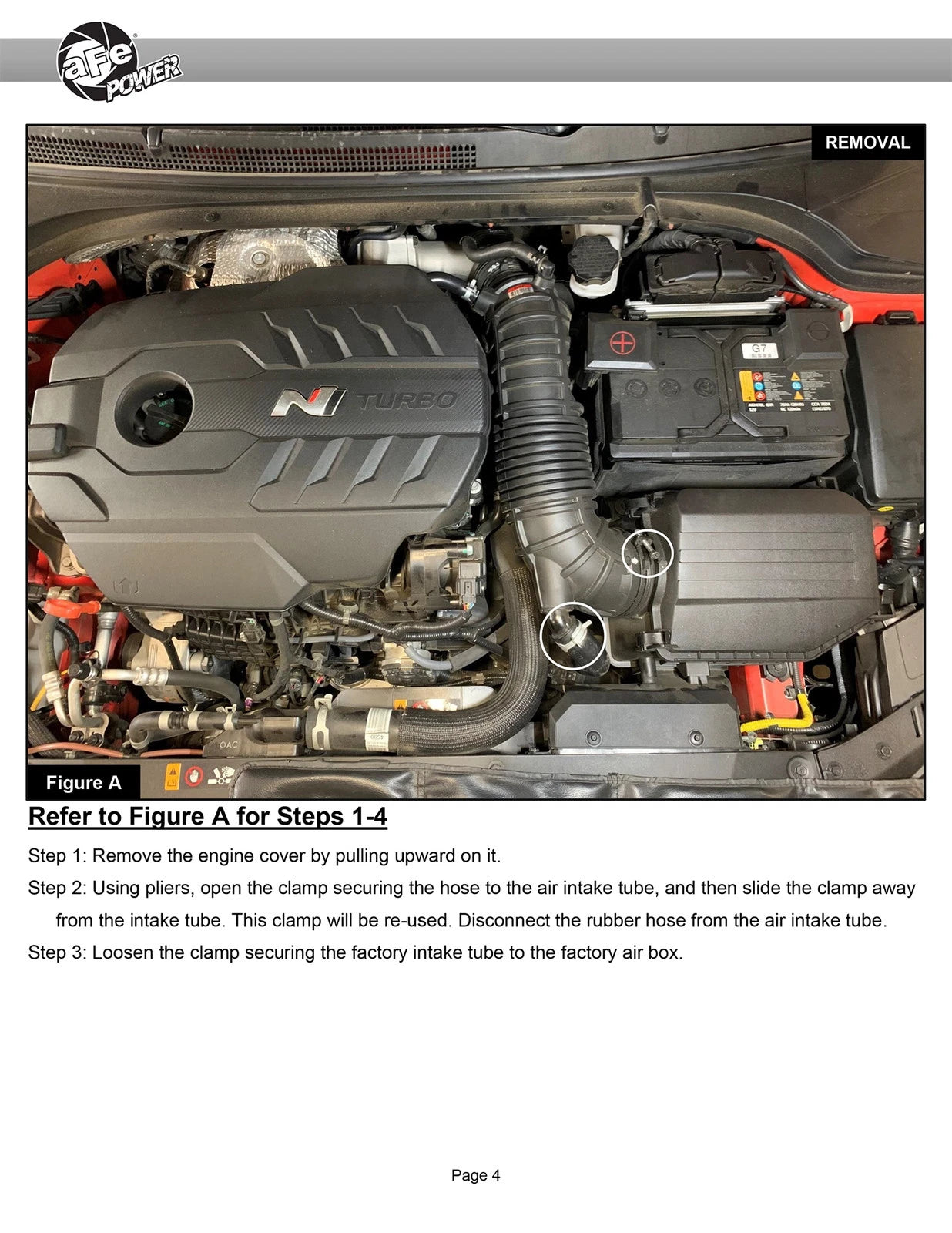 aFe Takeda Stage-2 P5R AIS 19-20 Hyundai Veloster N L4 2.0L