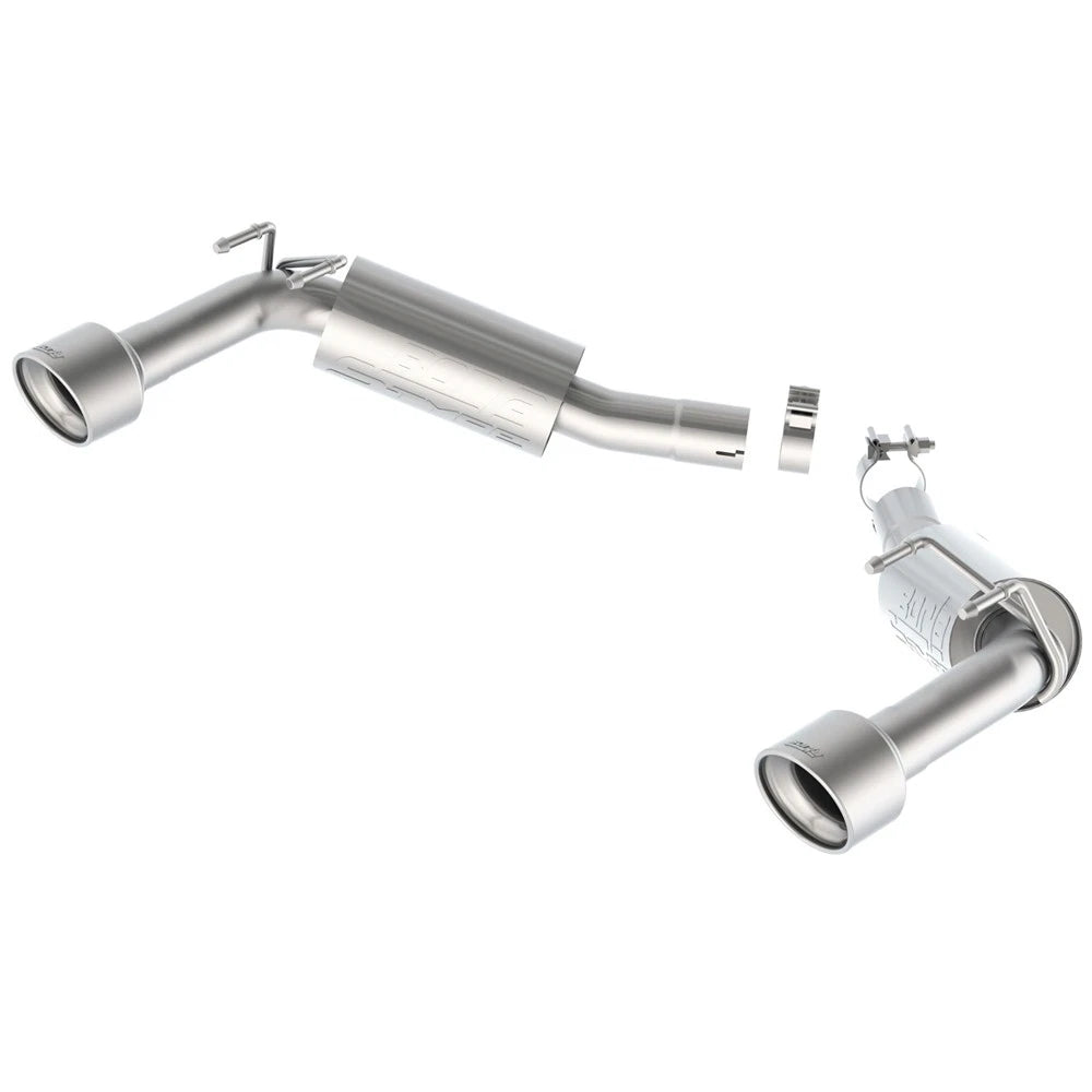 Borla 14-15 Camaro SS 6.2L V8 RWD Single Split Rr Exit S-Type Exhaust (rear section only)