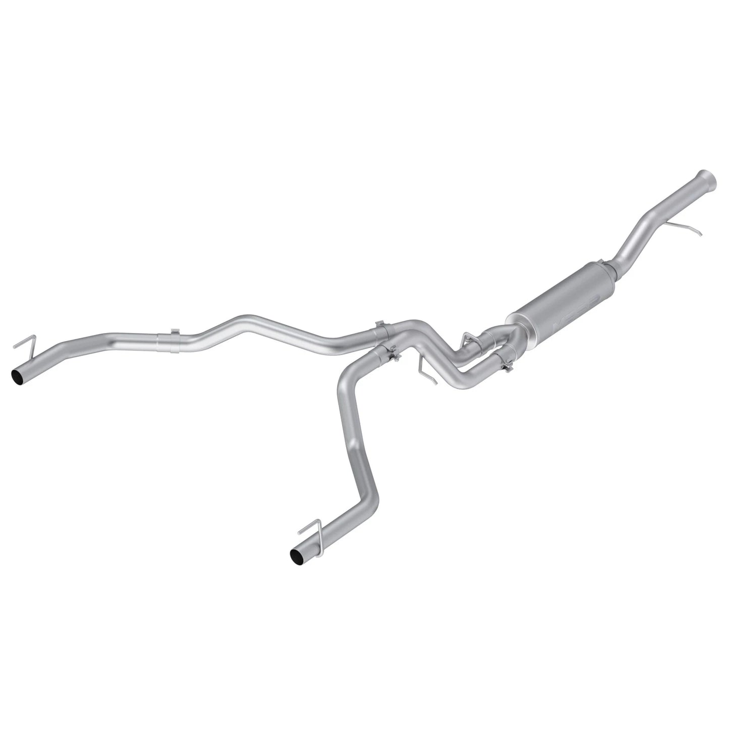 MBRP 21-25 Cadillac Escalade 6.2L (Excl V-Series) T304 2.5in Dual Split Rear 3in Cat Back Exhaust