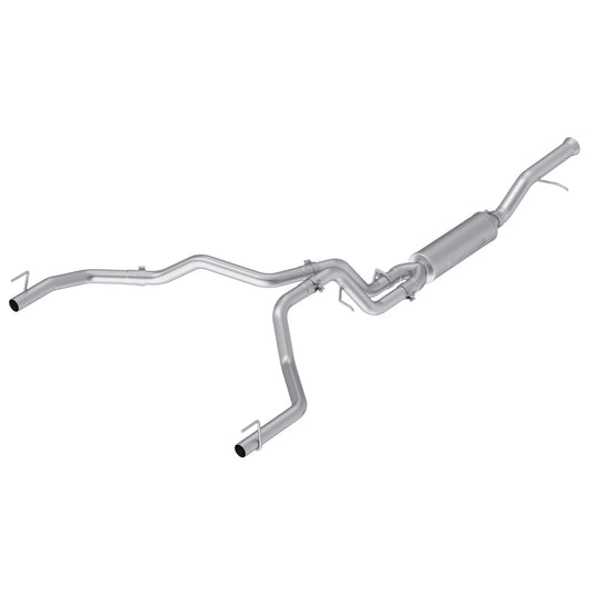 MBRP 21-25 Cadillac Escalade 6.2L (Excl V-Series) T304 2.5in Dual Split Rear 3in Cat Back Exhaust