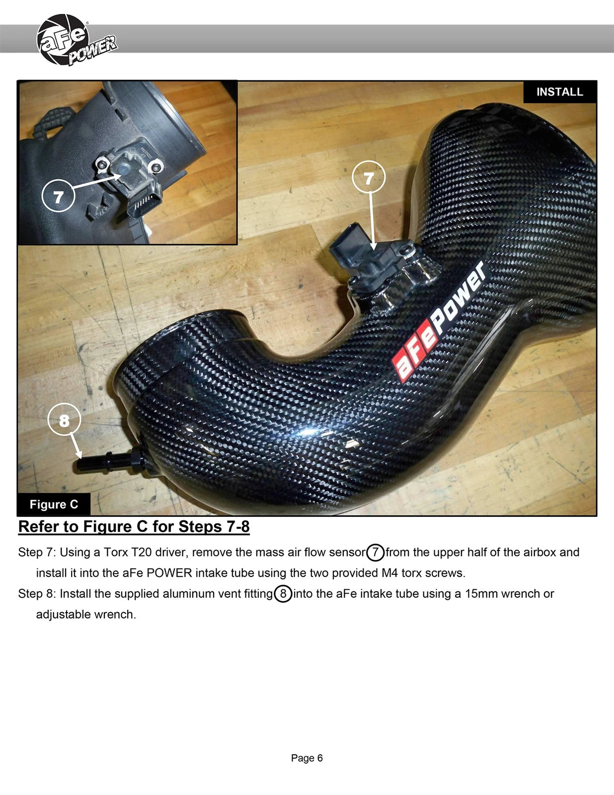 aFe 17-12 Chevrolet Camaro ZL1 (6.2L-V8) Track Series Carbon Fiber CAI System w/ Pro-DRY S Filters