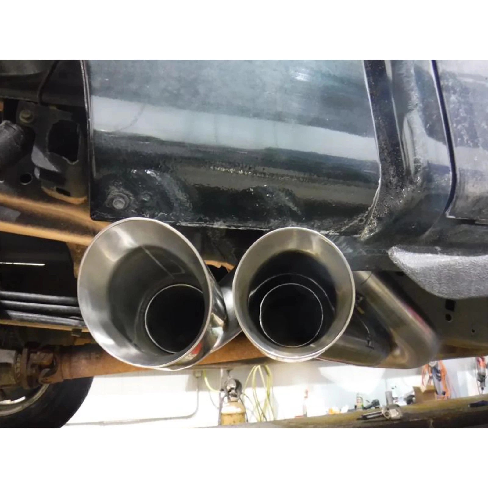 MBRP 09-14 Ford F150 T304 Pre-Axle 4.5in OD Tips Dual Outlet 3in Cat Back Exhaust