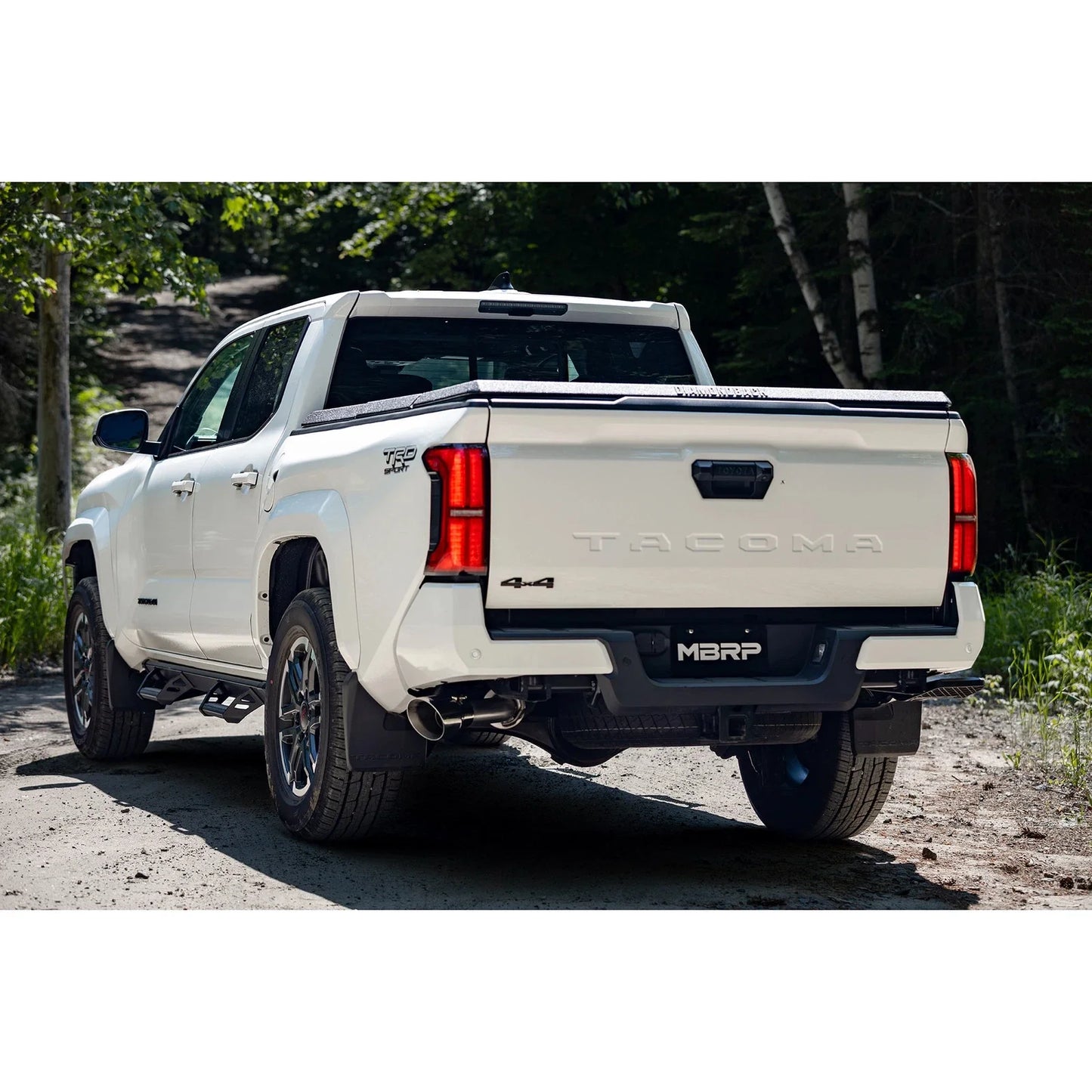 MBRP 2024 Toyota Tacoma T304 Stainless Steel 3in Cat-Back Single Side Exit