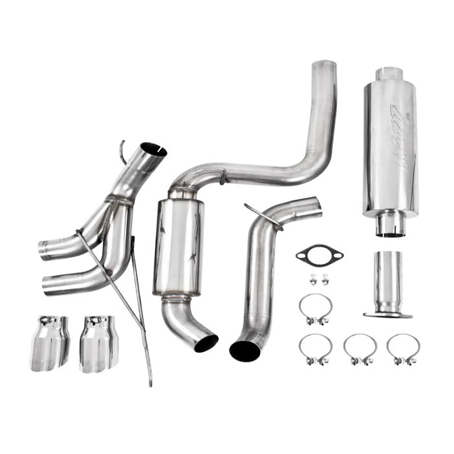 MBRP 13-14 Ford Focus ST 2.0L EcoBoost Dual Center Outlet AL 3in Cat Back