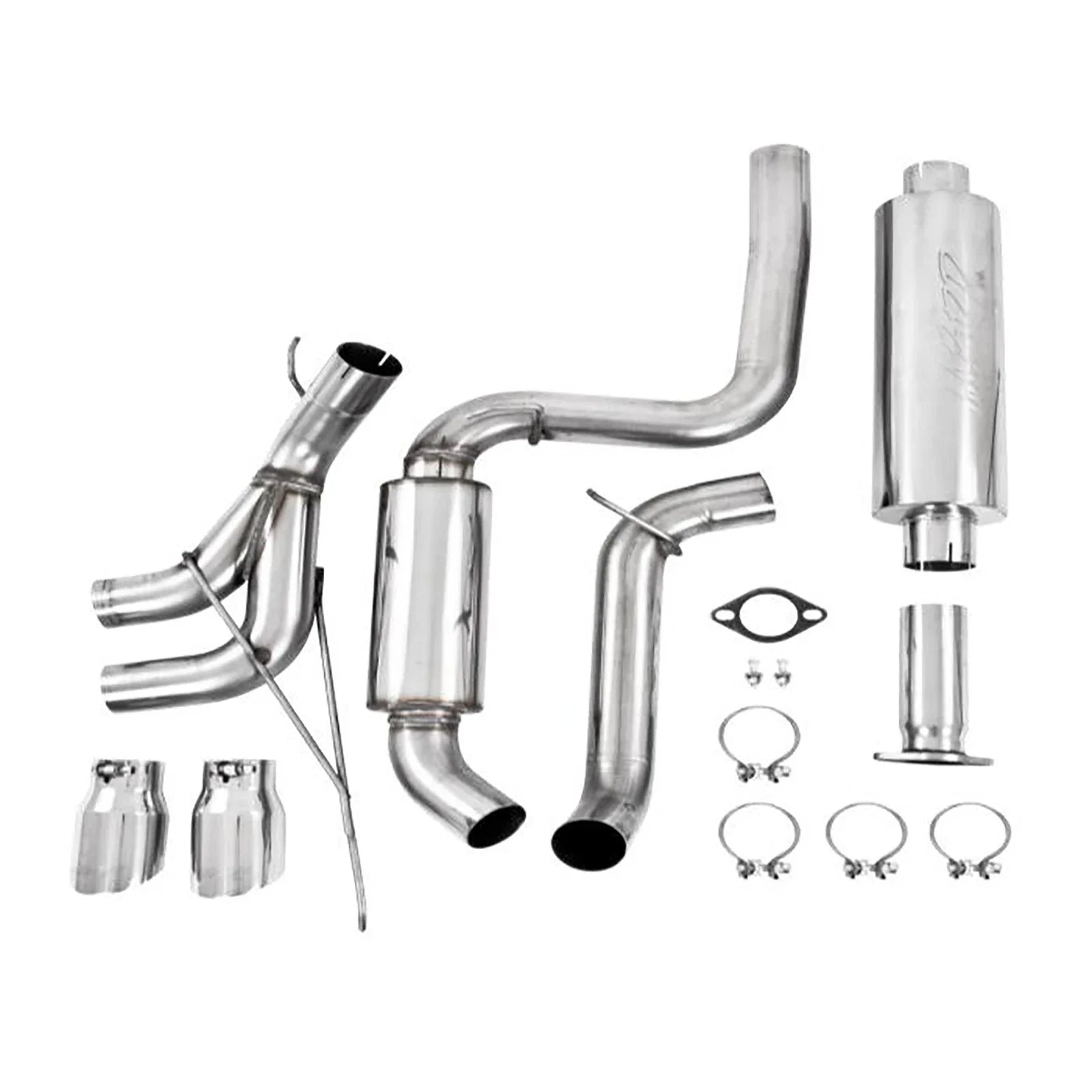 MBRP 13-14 Ford Focus ST 2.0L EcoBoost Dual Center Outlet AL 3in Cat Back