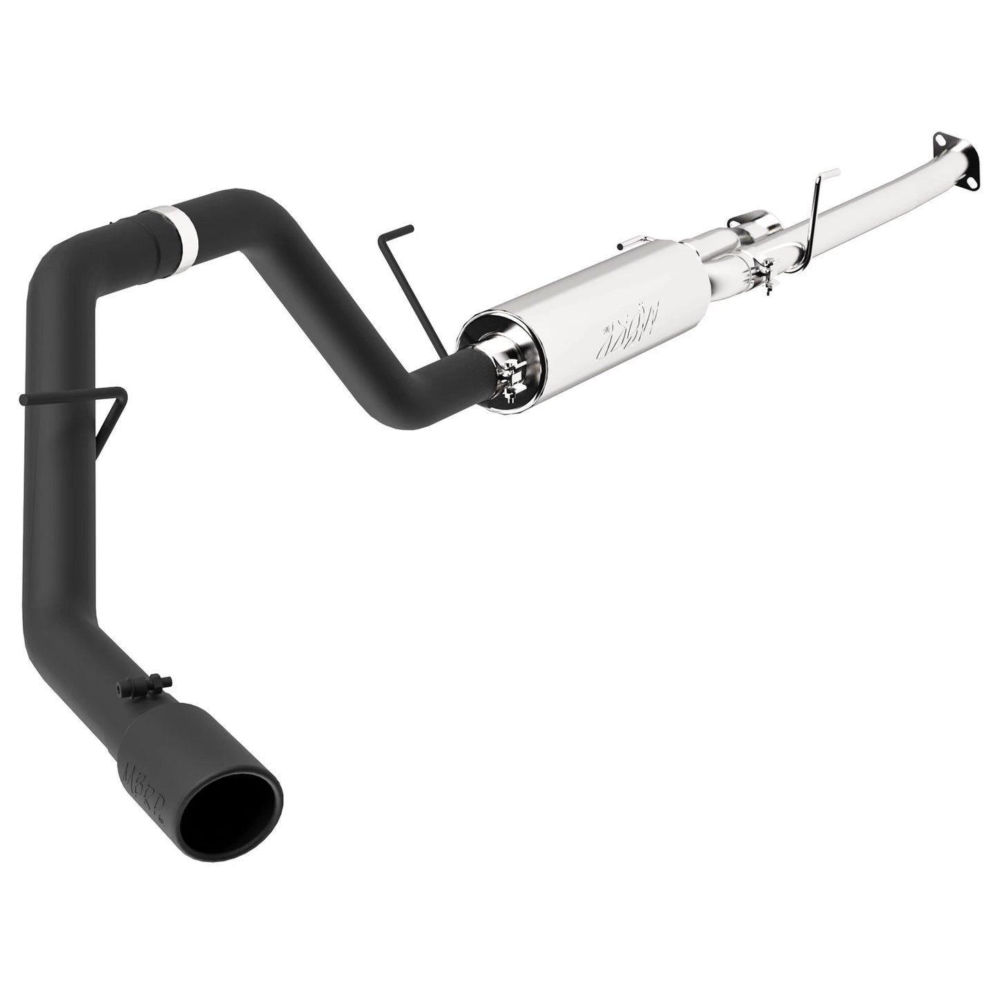 MBRP 2009-2014 Toyota Tundra 5.7L EC-Std. & SB/CC-SB 3in Cat-Back Single Side AL - Black