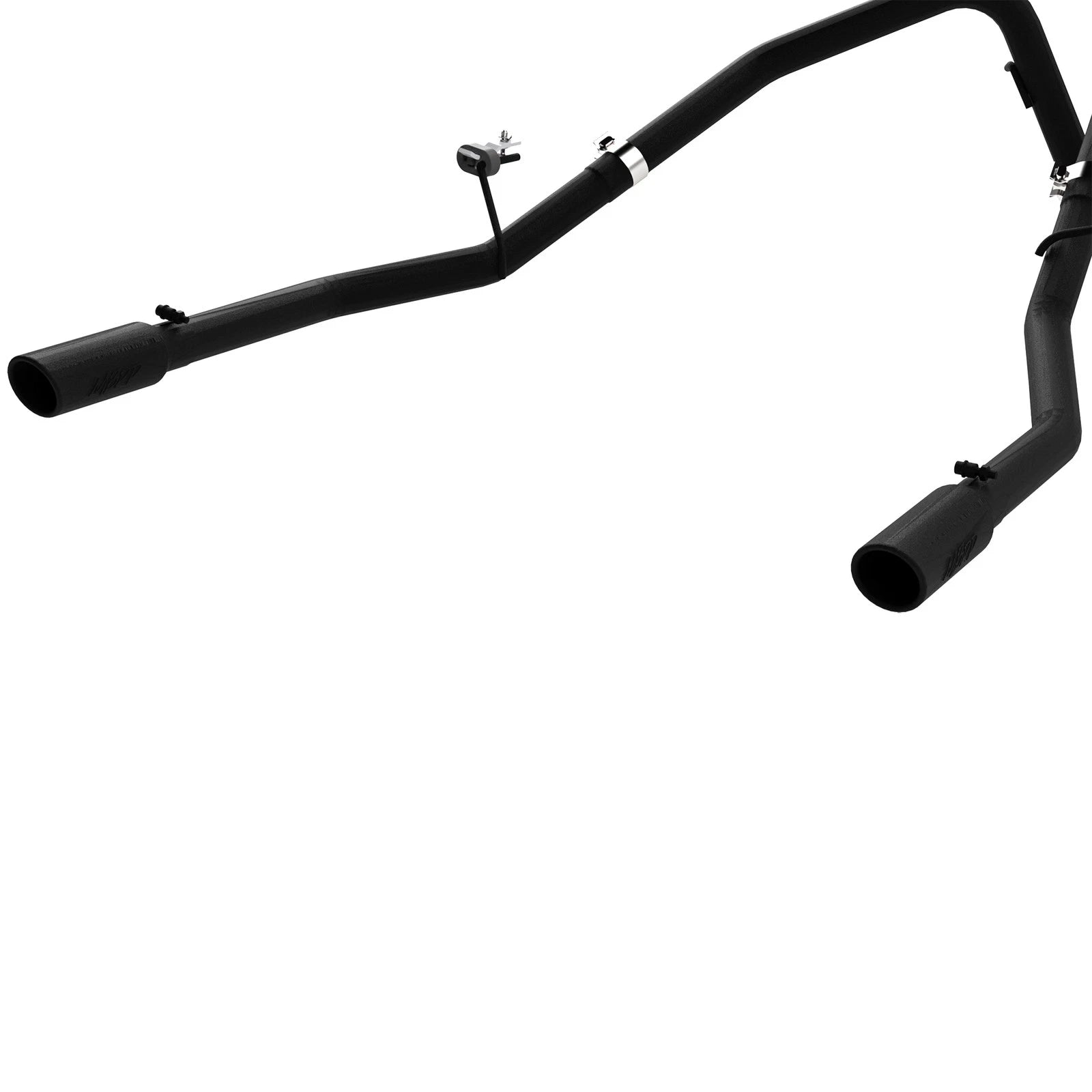 MBRP 11-14 Ford F-150 V6 Ecoboost Black Coated 2.5in Cat-Back Dual Rear Exit Exhaust System